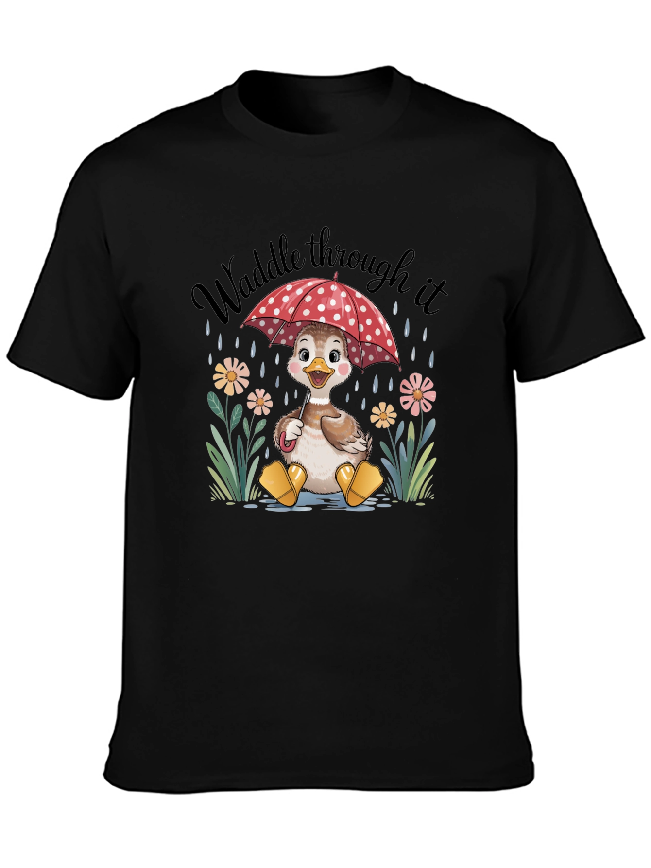 Duckling Waddle Through It Tee