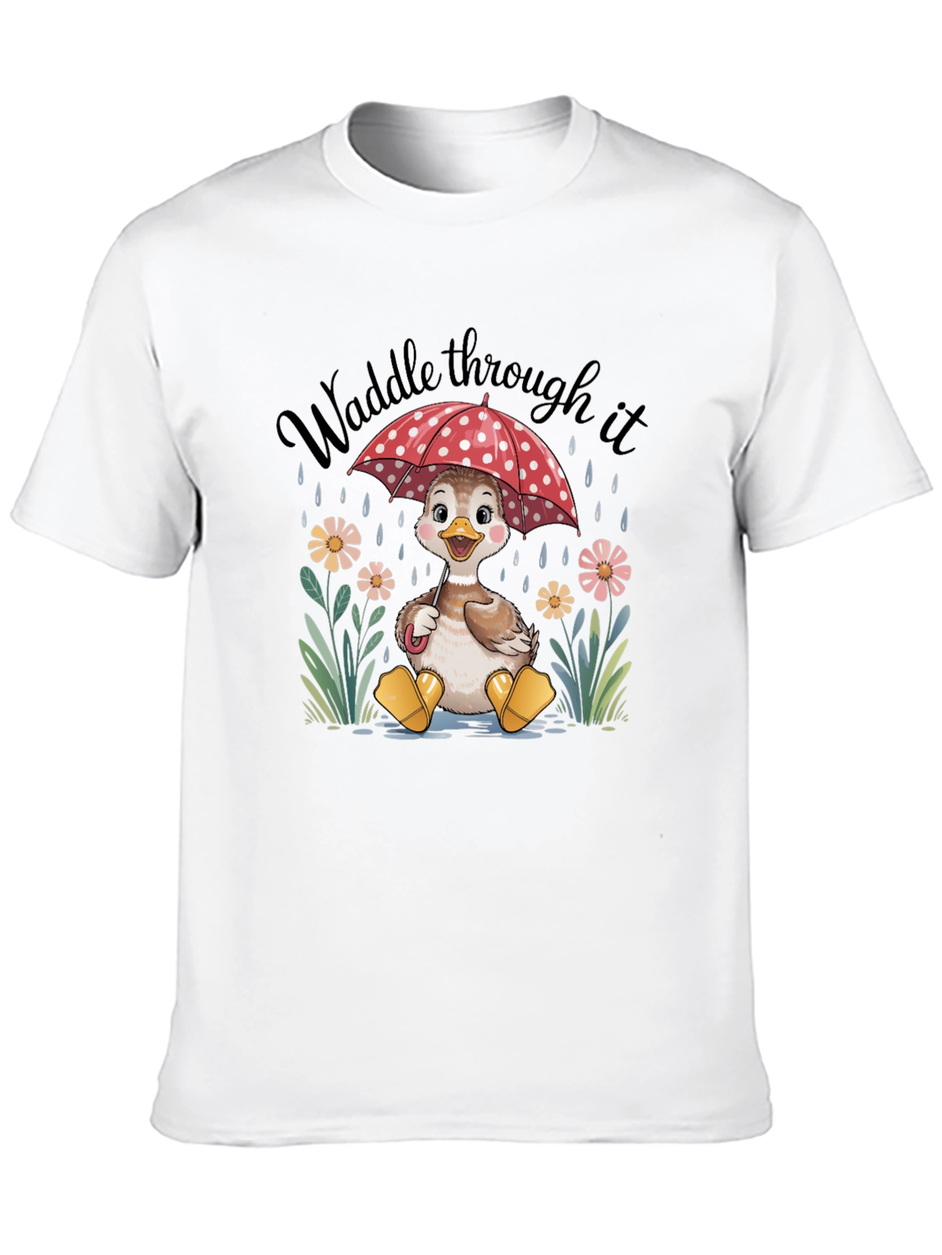 Duckling Waddle Through It Tee