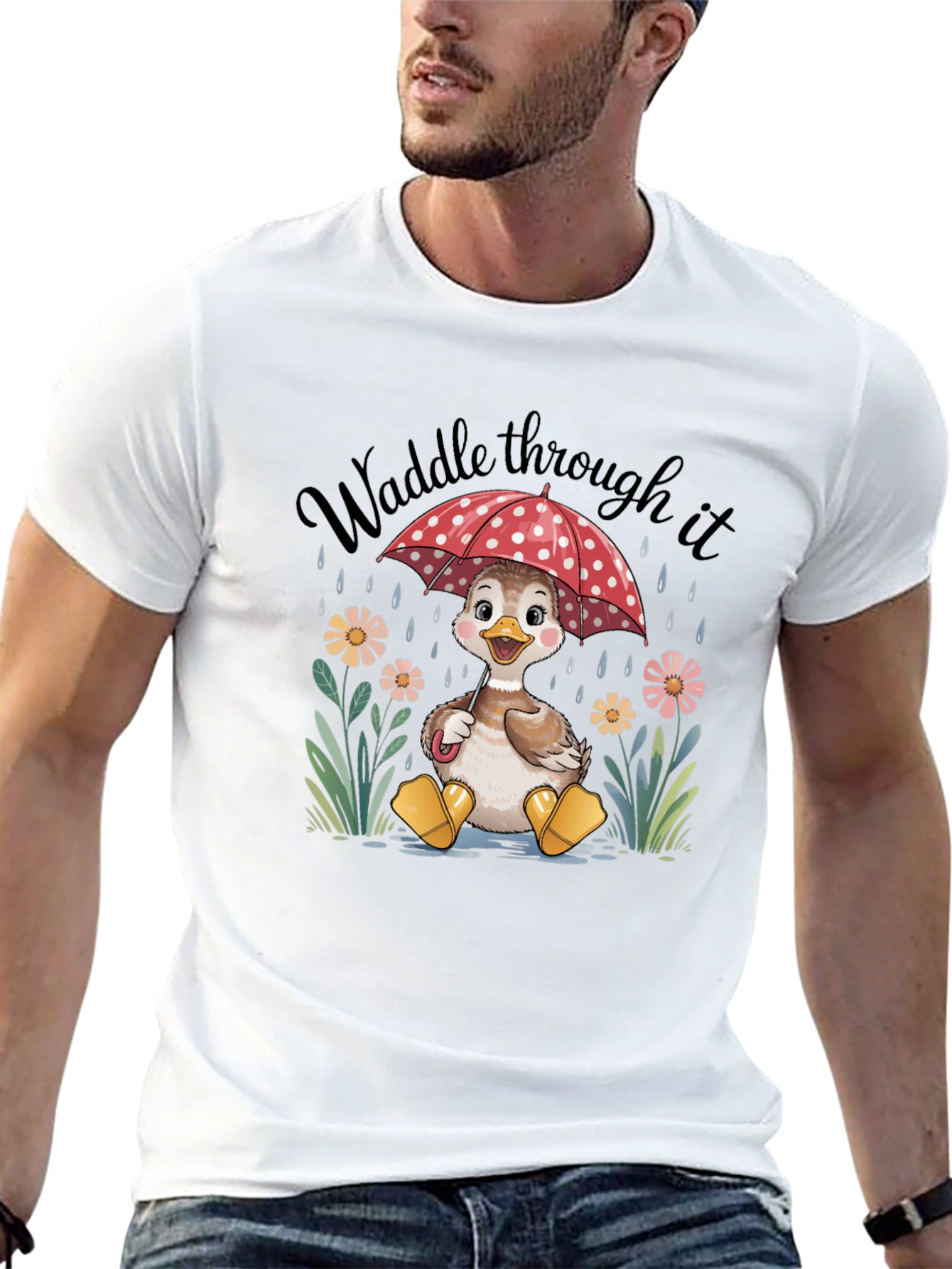 Duckling Waddle Through It Tee