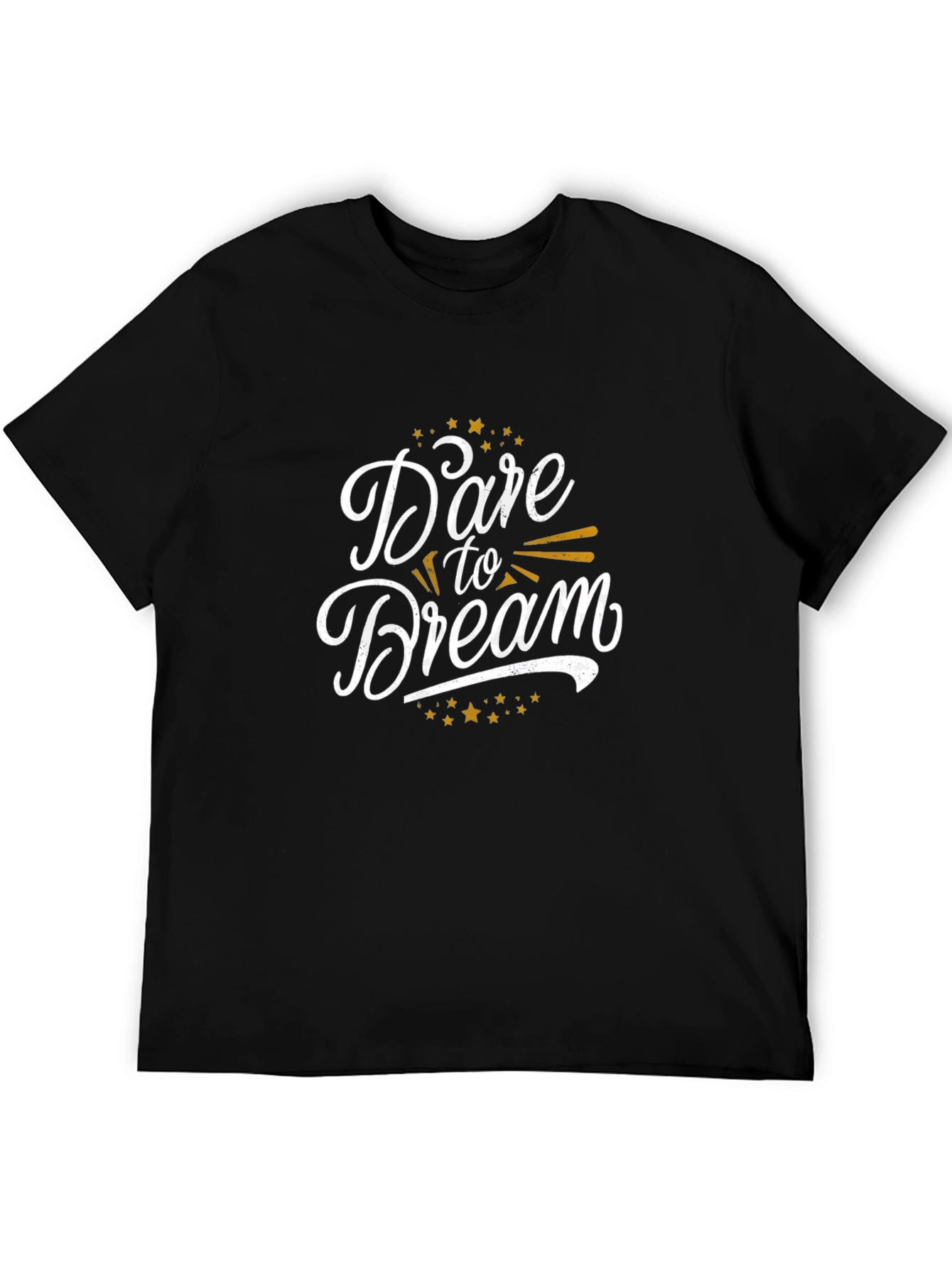 Dare to Dream Graphic T-Shirt - Black