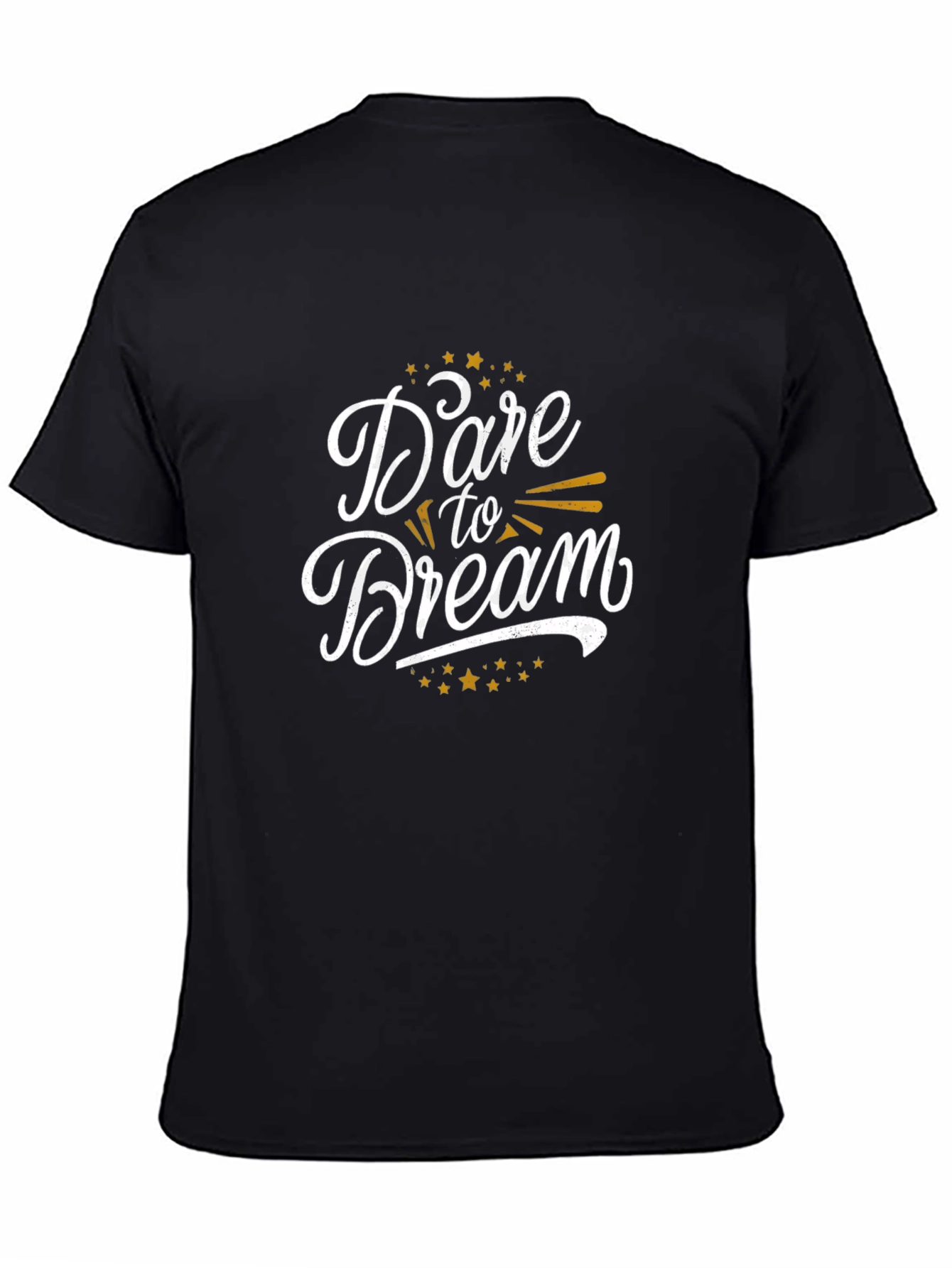 Dare to Dream Graphic T-Shirt - Black