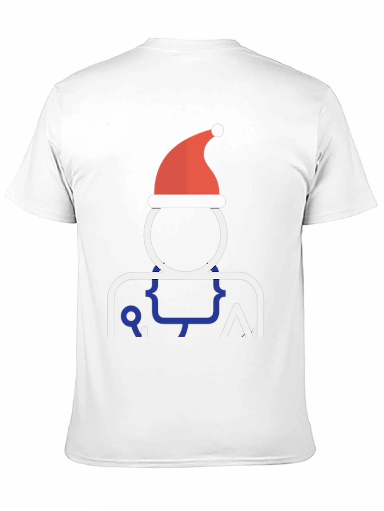 Christmas Coder Tee - Santa Hat Programmer T-Shirt