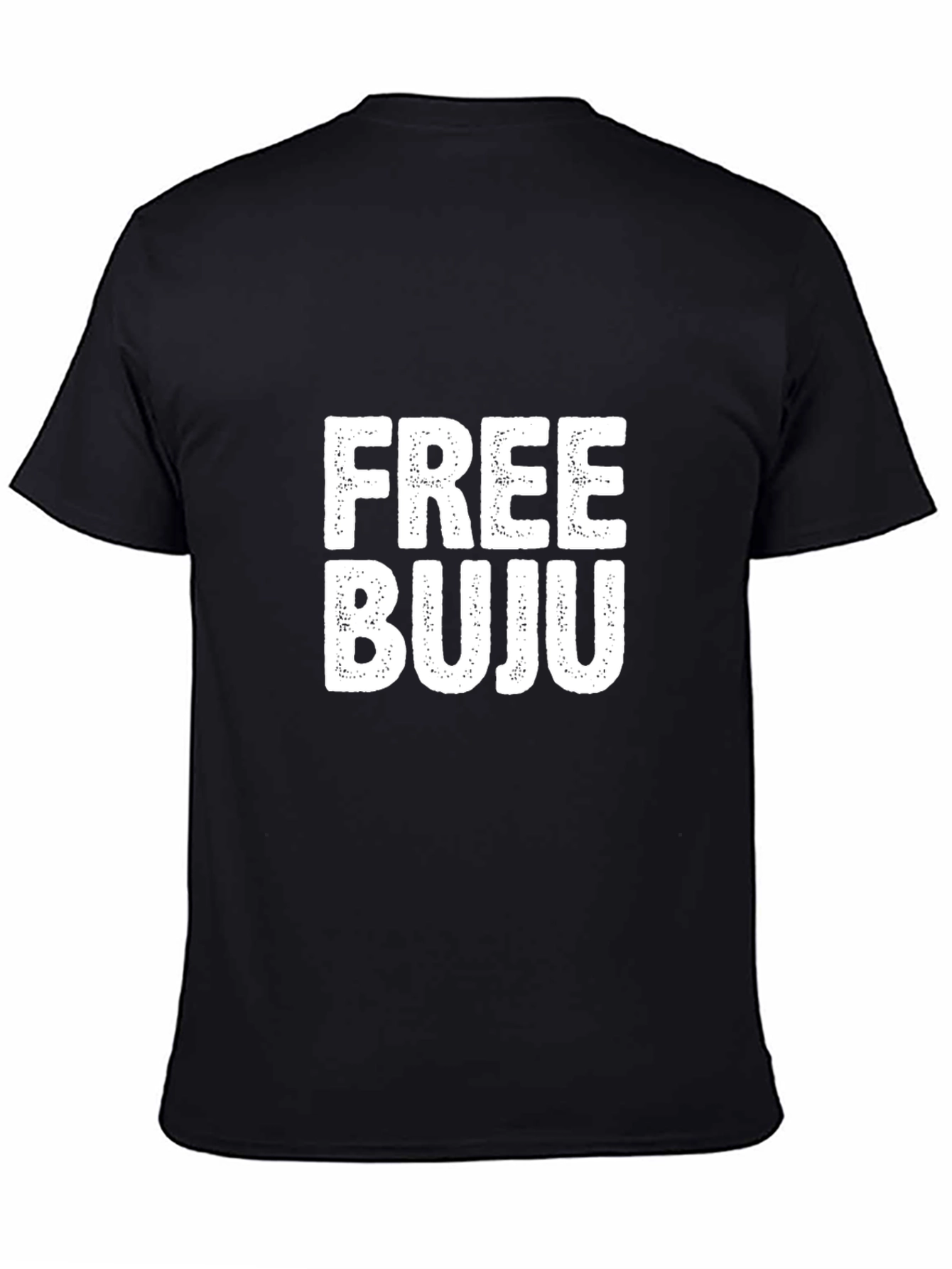 Free Buju Black Graphic Tee - Casual Comfort