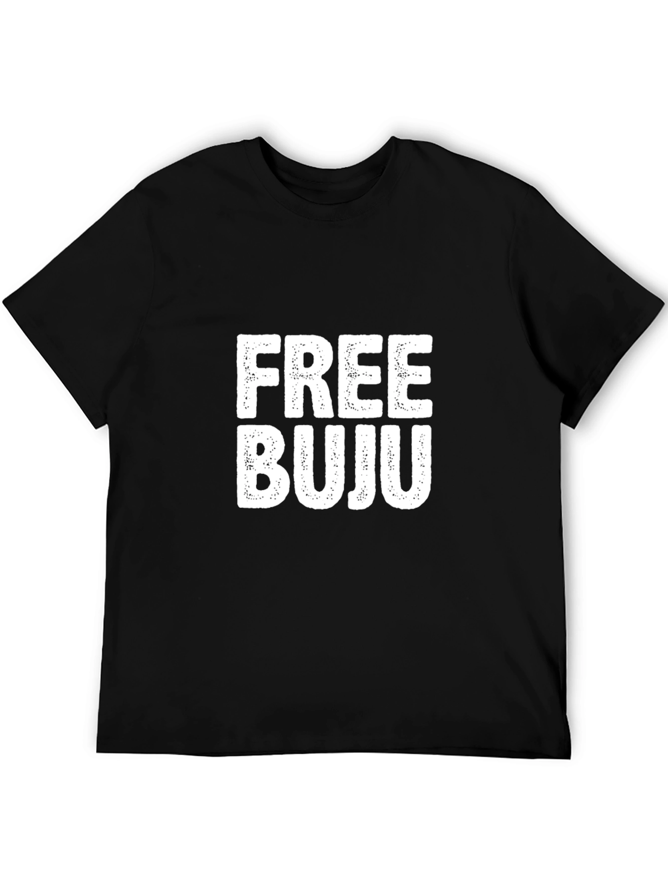Free Buju Black Graphic Tee - Casual Comfort