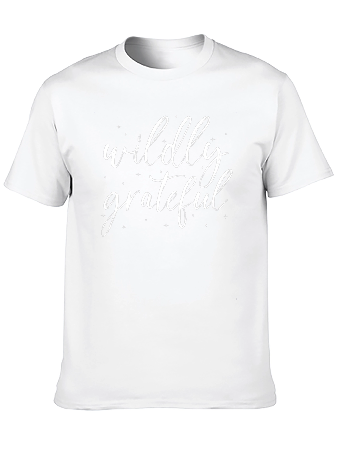 Wildly Grateful Graphic T-Shirt - Black