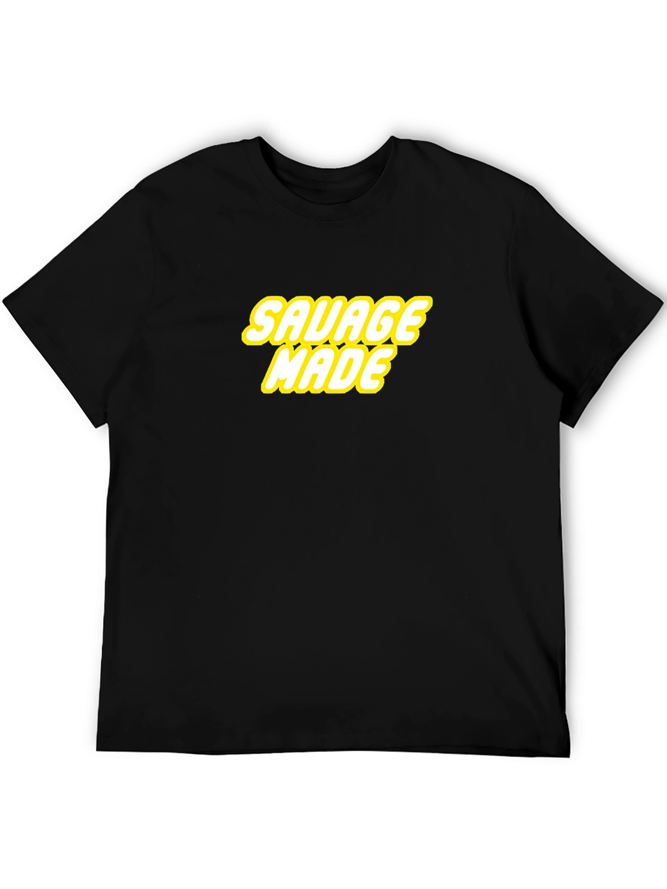 Savage Made Graphic Tee - Bold Statement Shirt