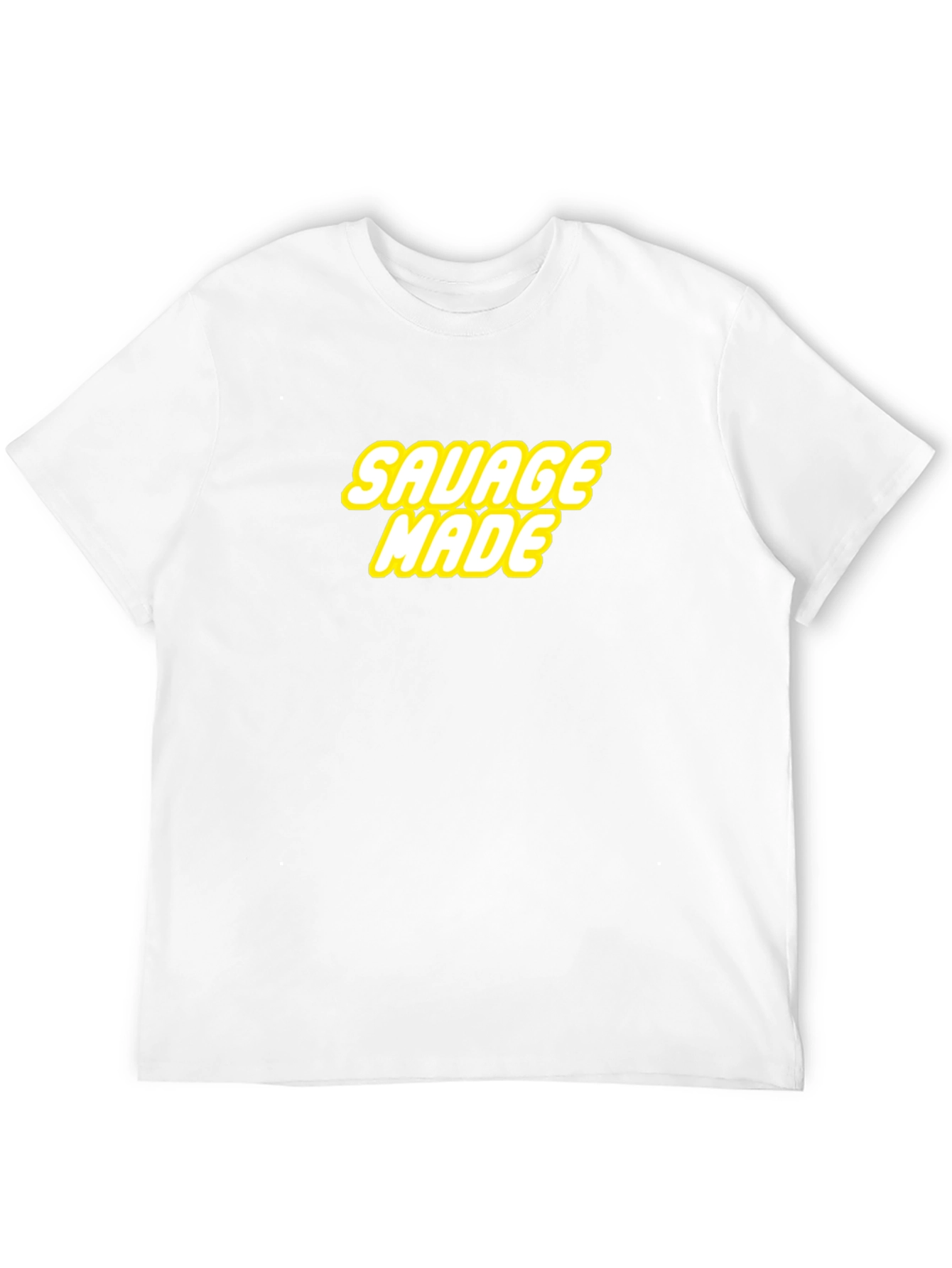 Savage Made Graphic Tee - Bold Statement Shirt
