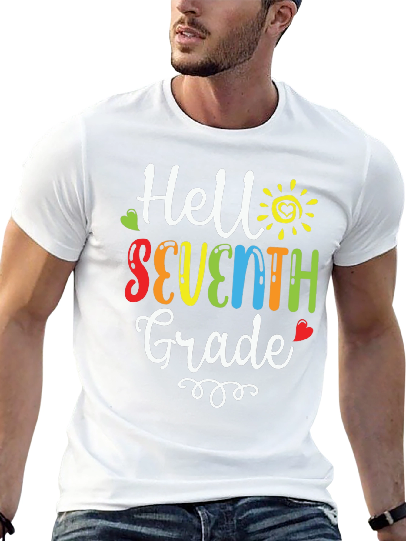 Hello Seventh Grade T-Shirt