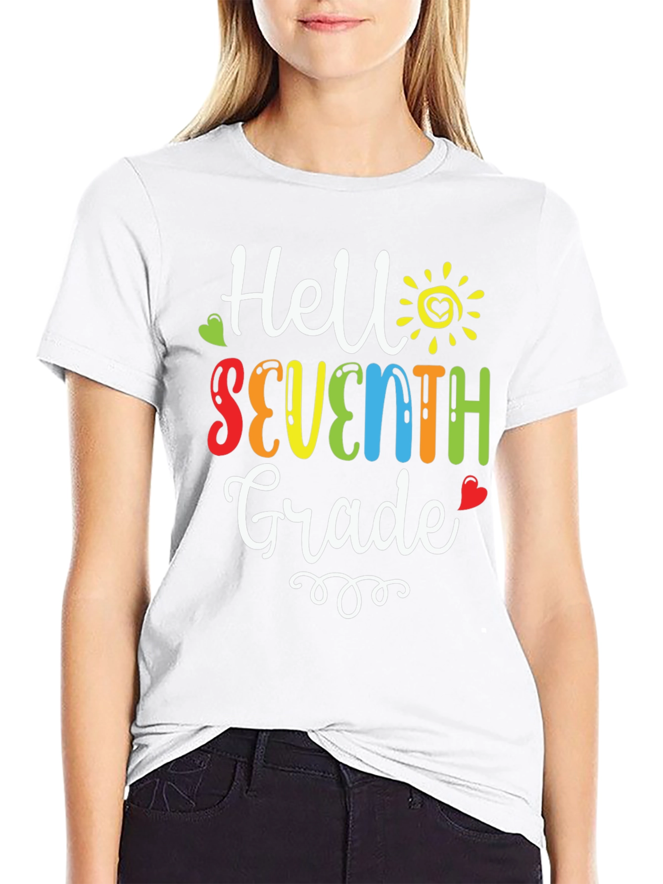 Hello Seventh Grade T-Shirt