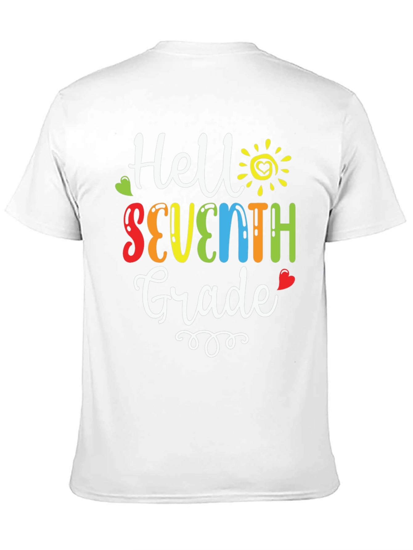 Hello Seventh Grade T-Shirt