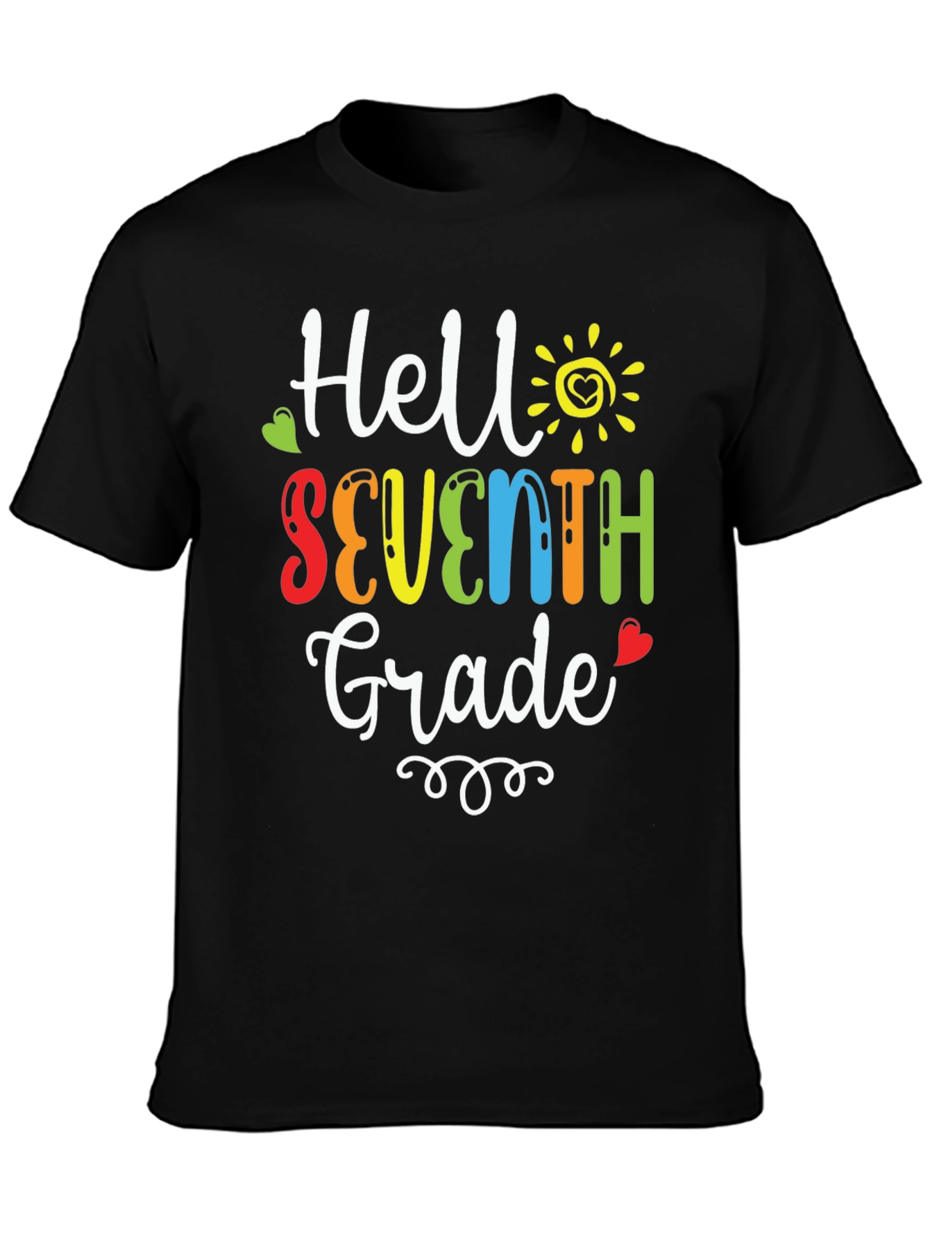 Hello Seventh Grade T-Shirt