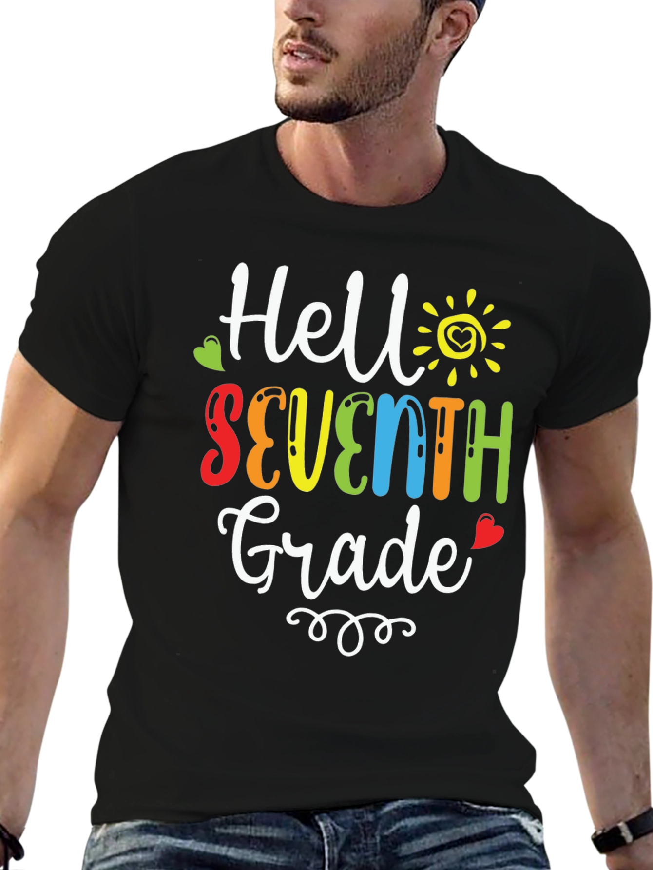 Hello Seventh Grade T-Shirt