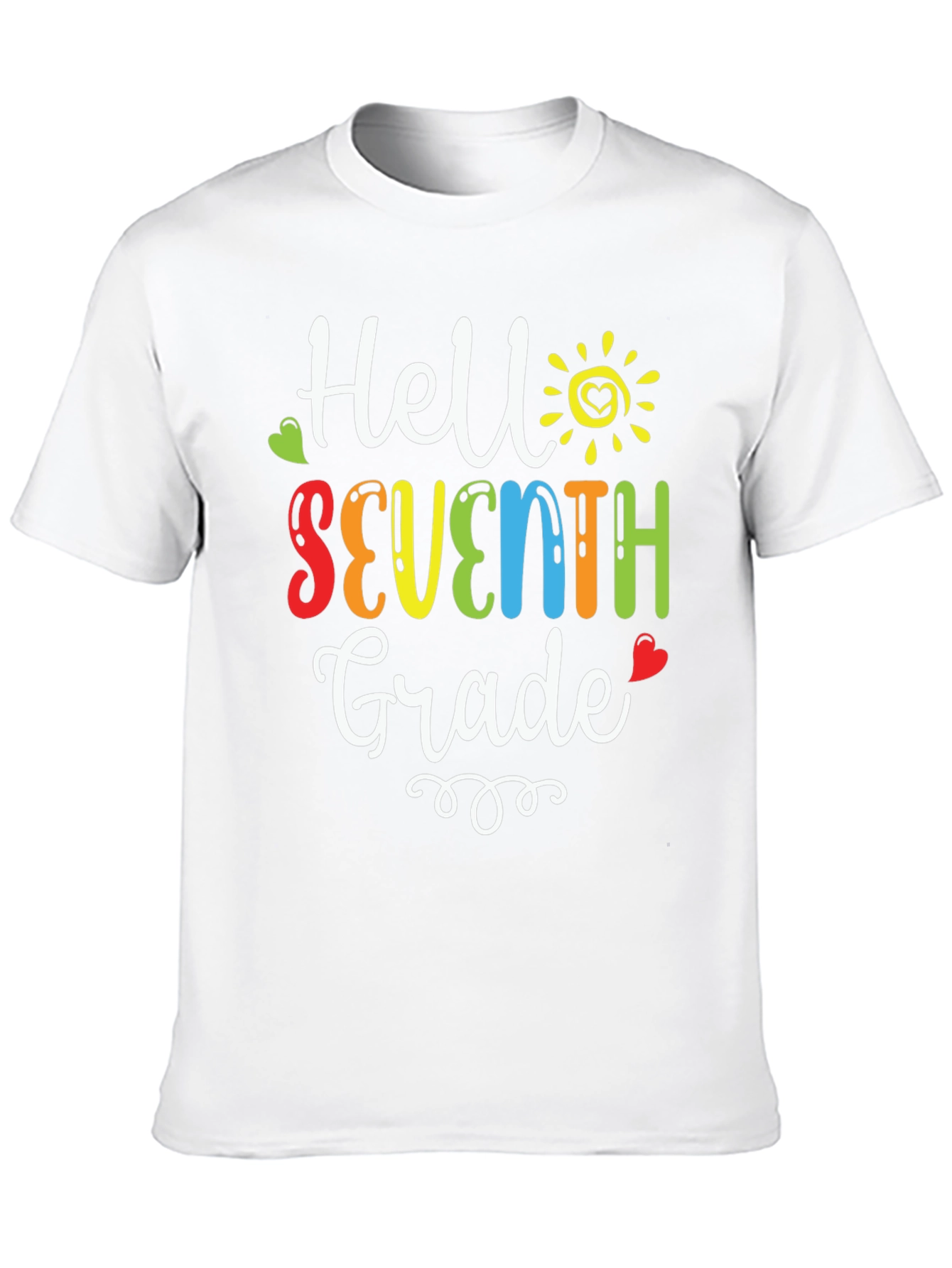 Hello Seventh Grade T-Shirt