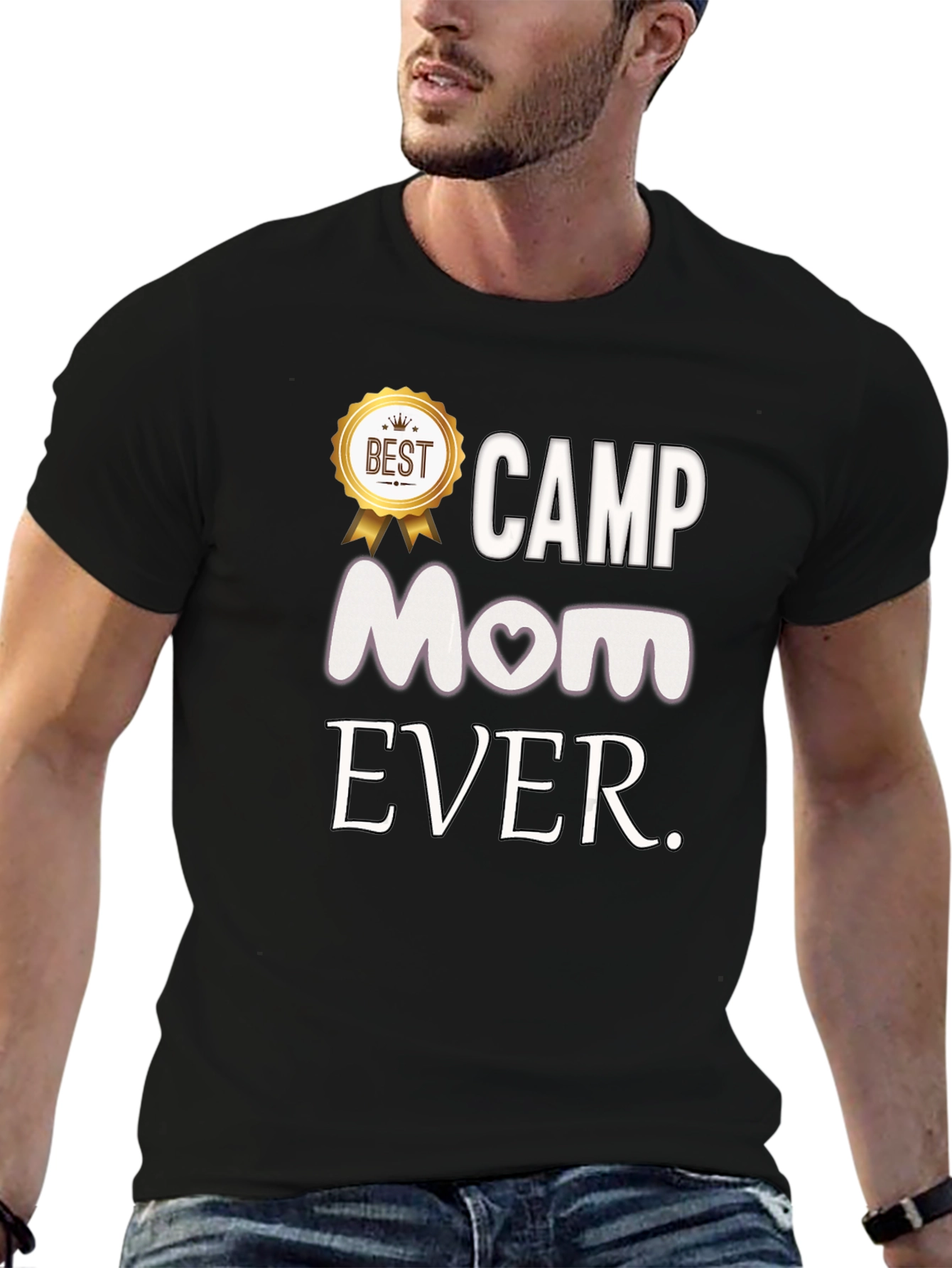 Camp Mom Ever T-Shirt - Best Mom Award