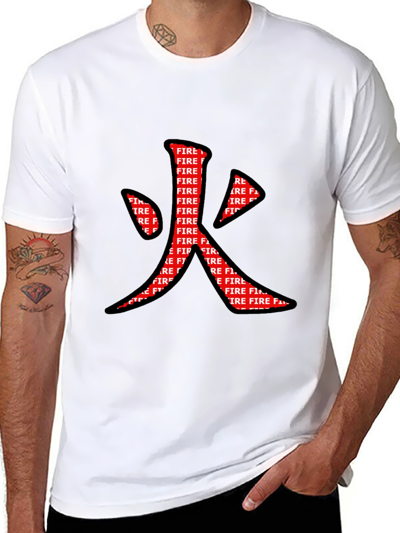 Fiery Style Tee