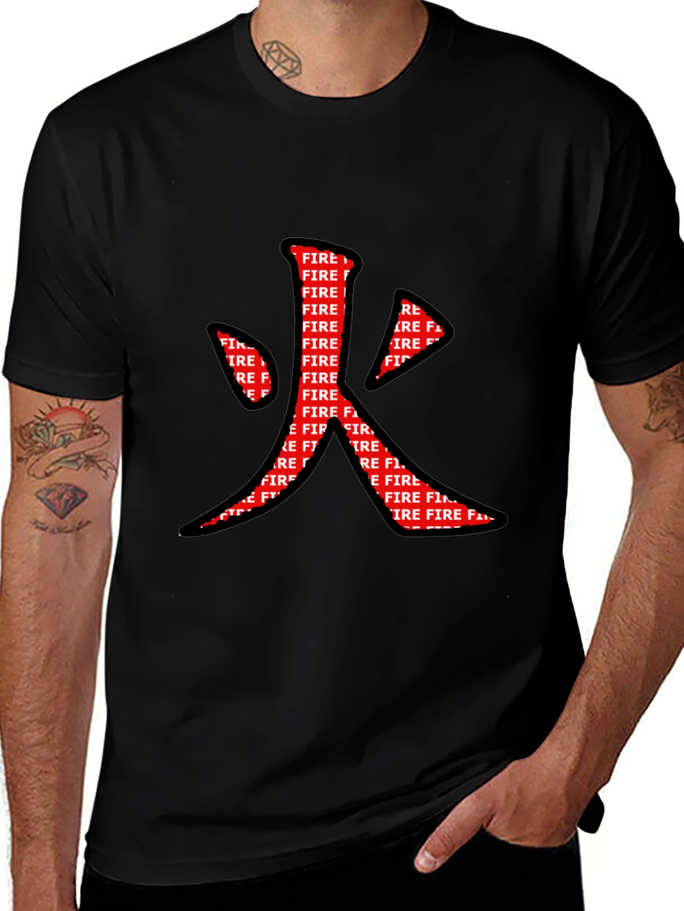 Fiery Style Tee