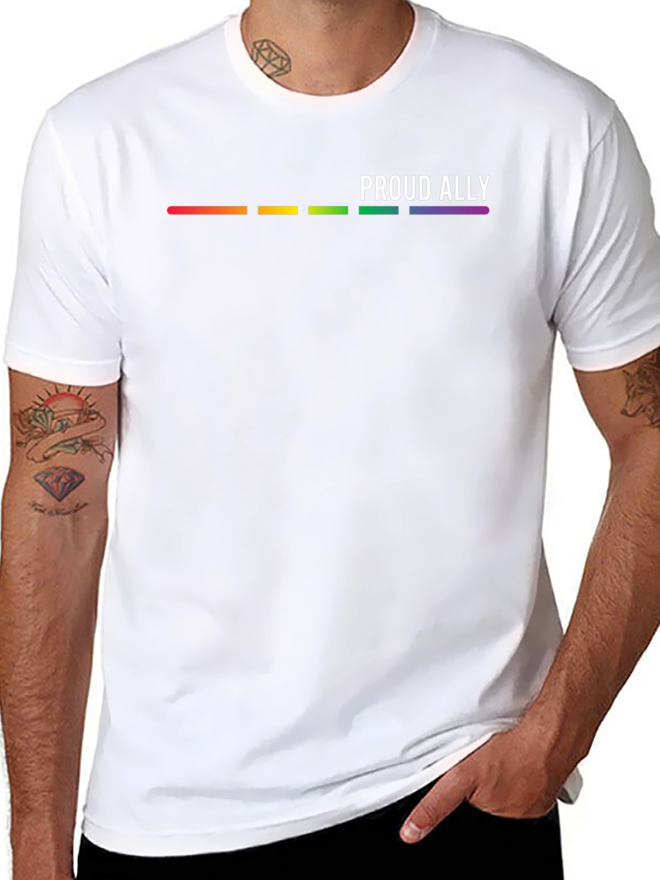 Proud Ally LGBTQ+ Pride T-Shirt