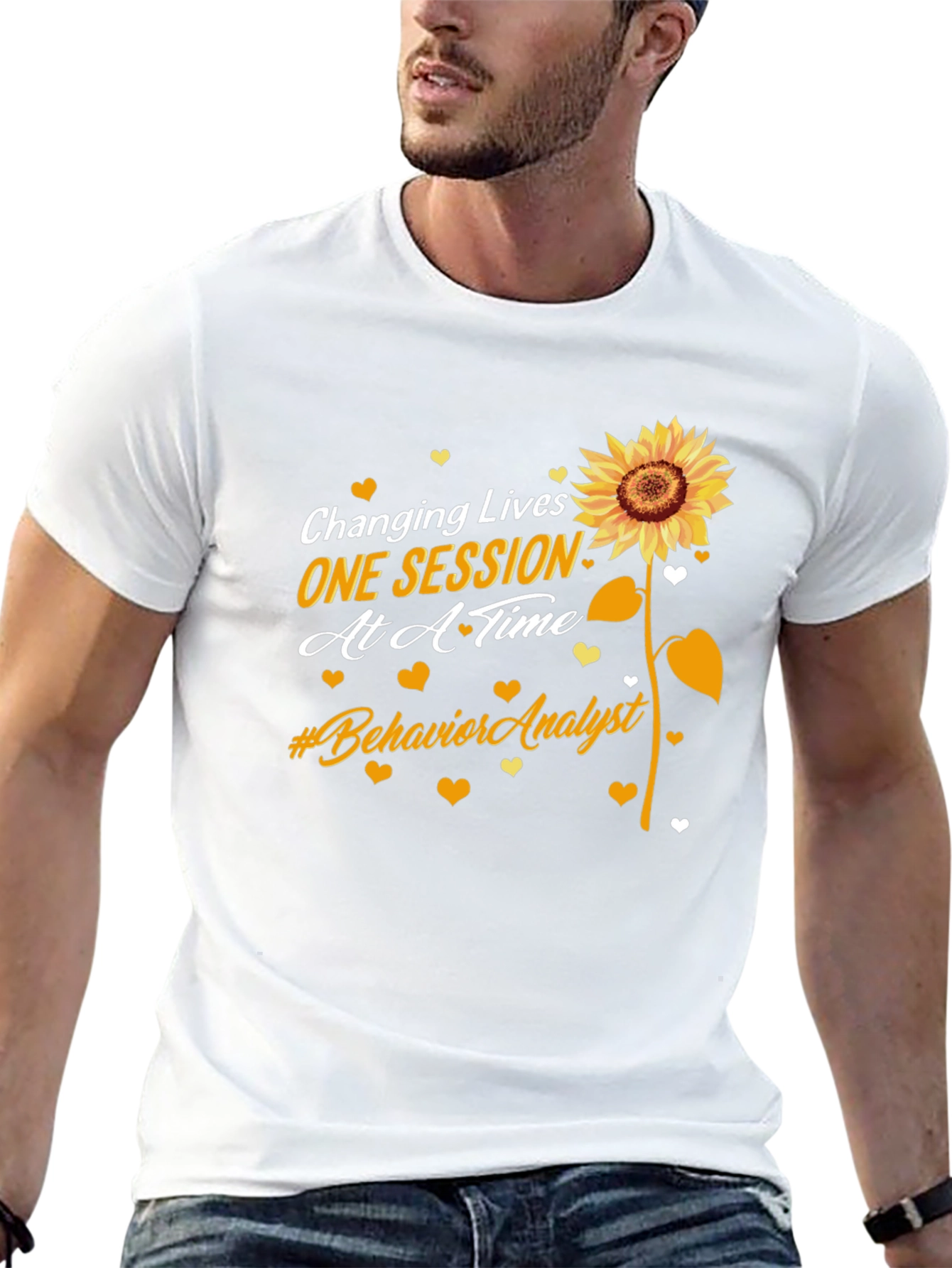 Behavior Analyst Sunflower T-Shirt