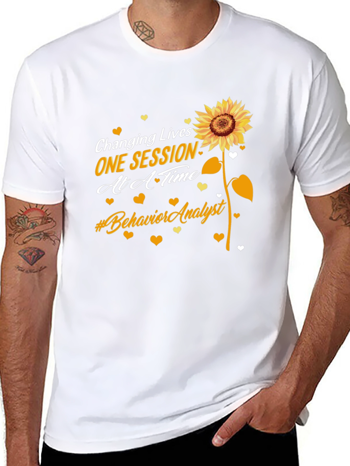 Behavior Analyst Sunflower T-Shirt