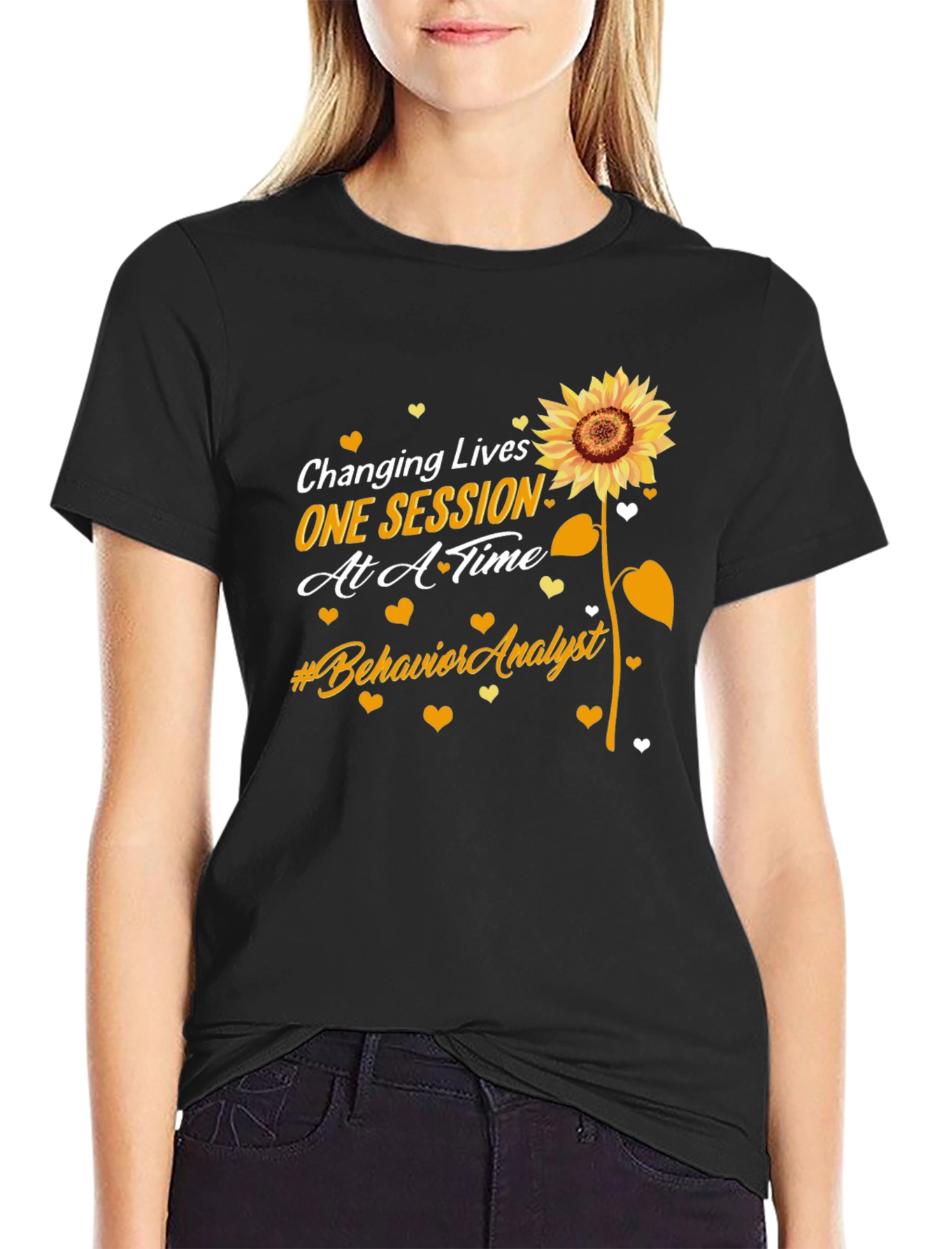 Behavior Analyst Sunflower T-Shirt