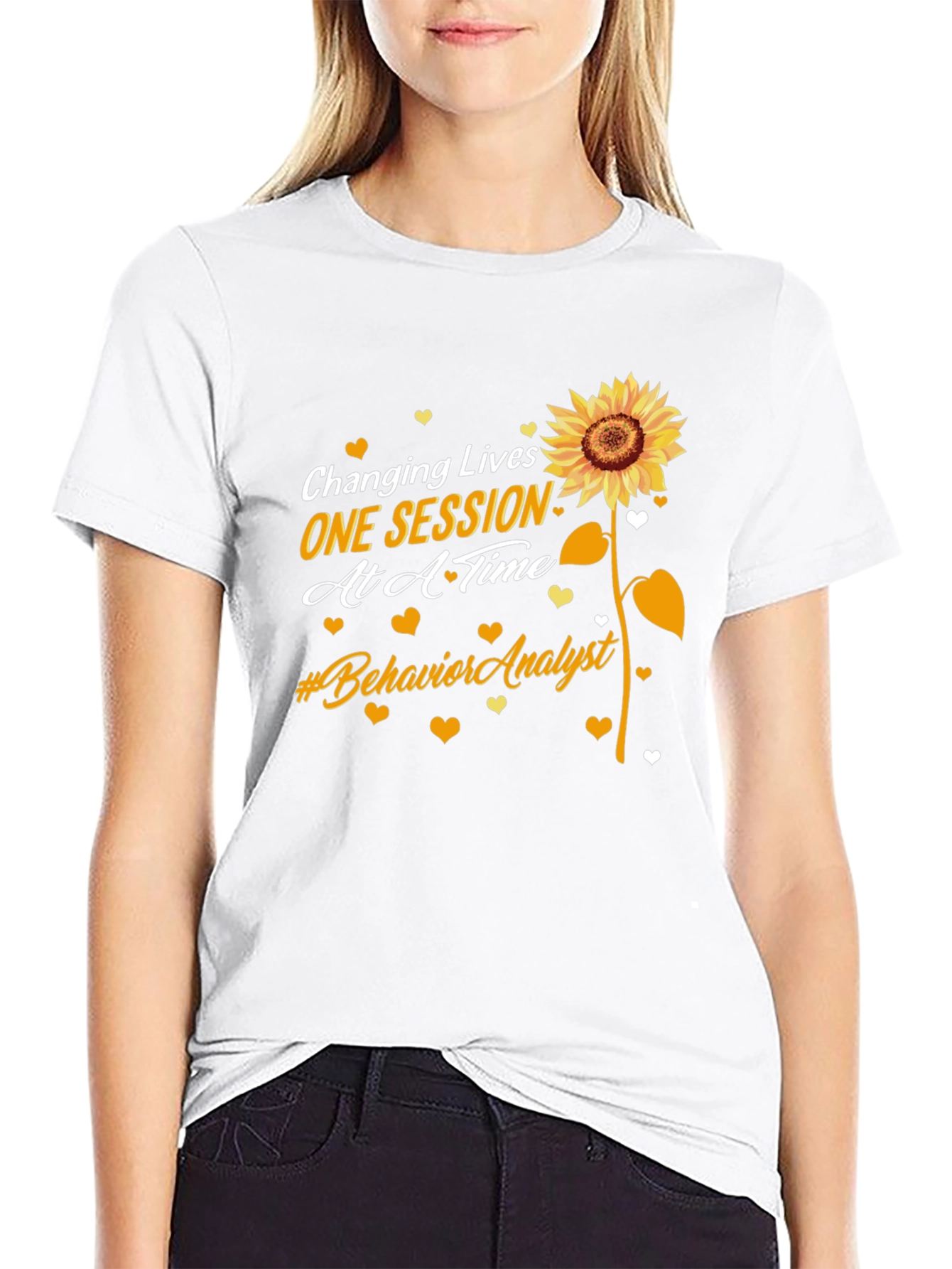 Behavior Analyst Sunflower T-Shirt