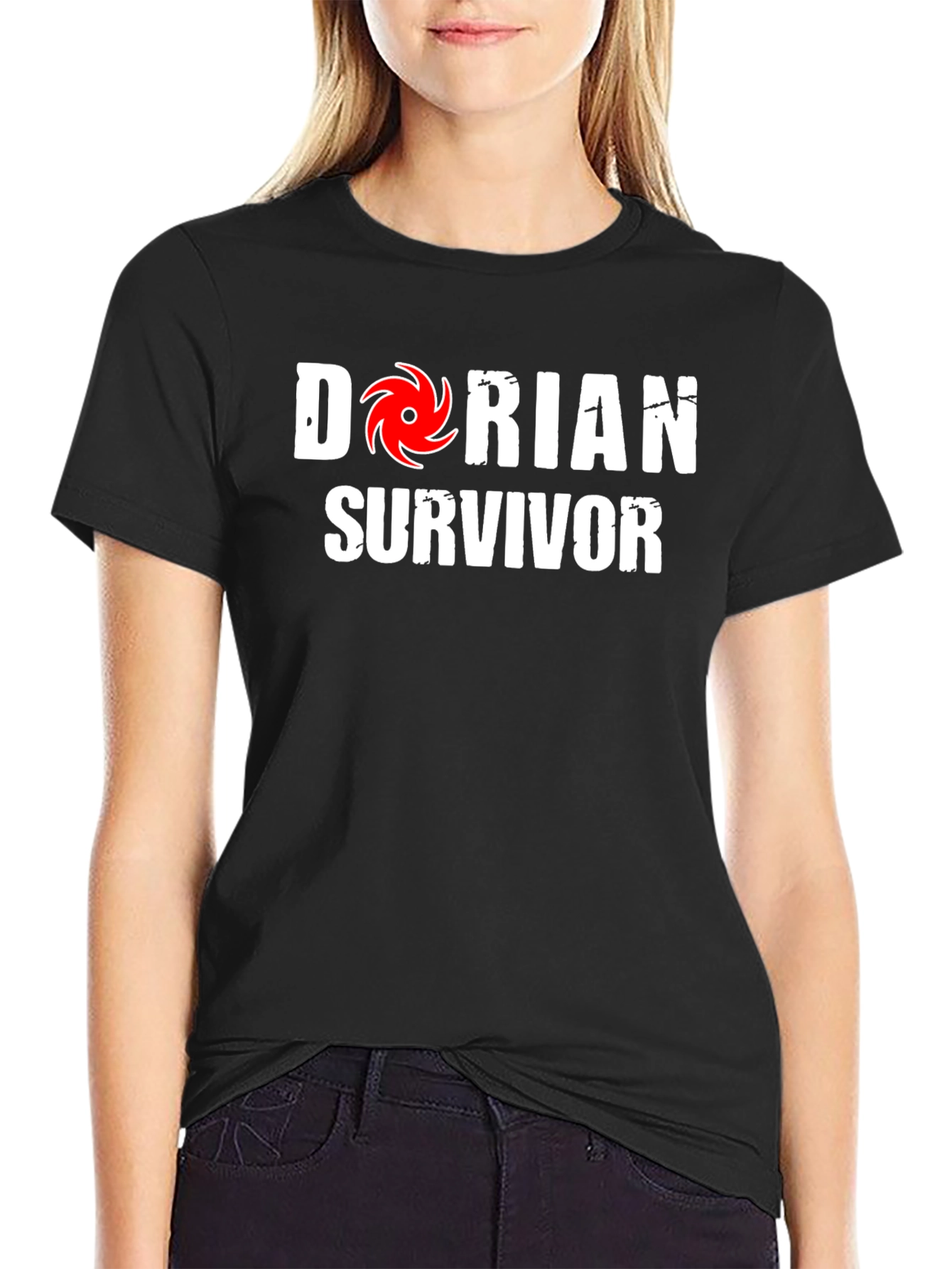 Dorian Survivor T-Shirt Hurricane Relief Tee