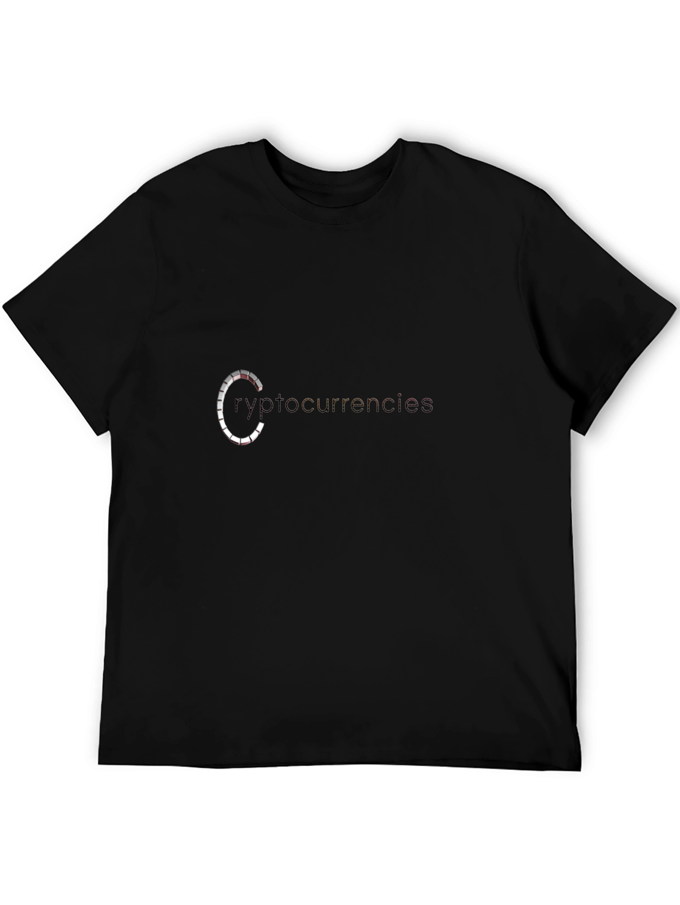Cryptocurrencies Loading T-Shirt - Stylish Black Tee