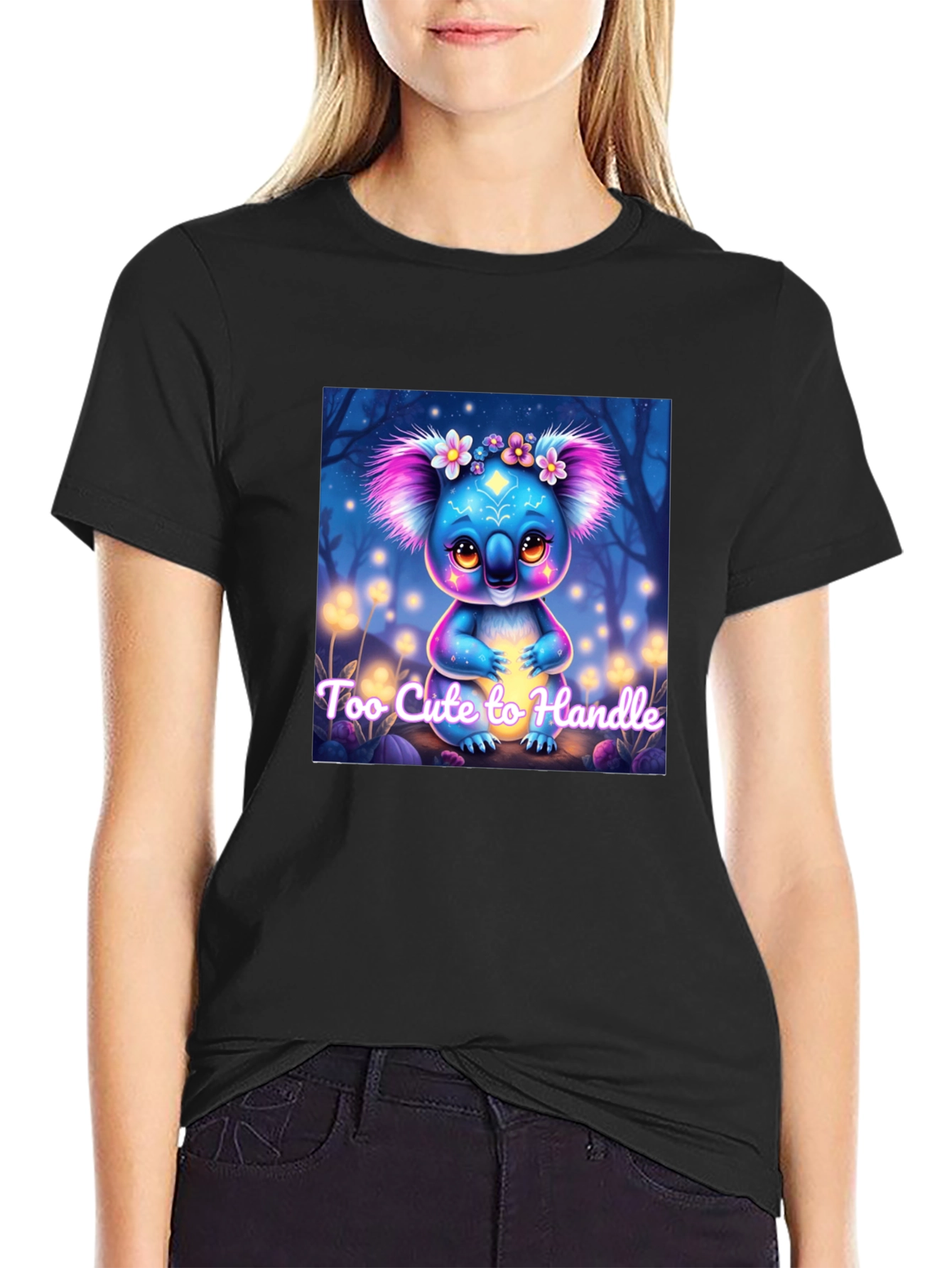 Cute Koala Bear Graphic Tee - Unique Design