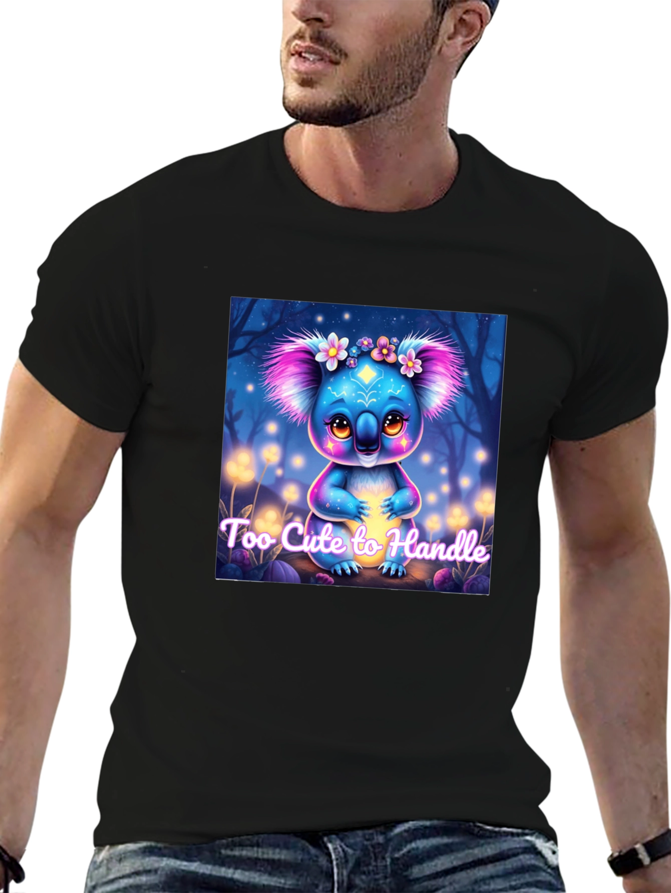 Cute Koala Bear Graphic Tee - Unique Design