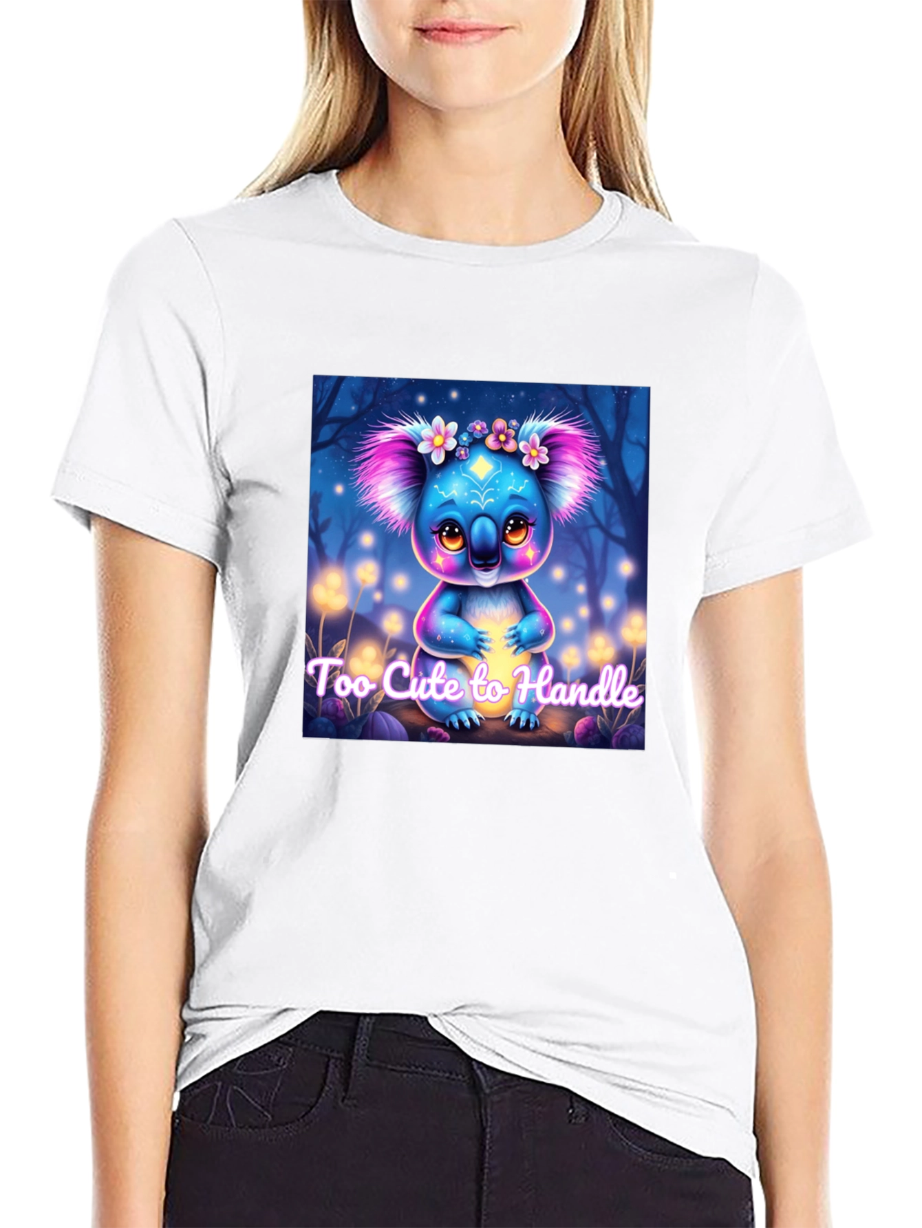 Cute Koala Bear Graphic Tee - Unique Design