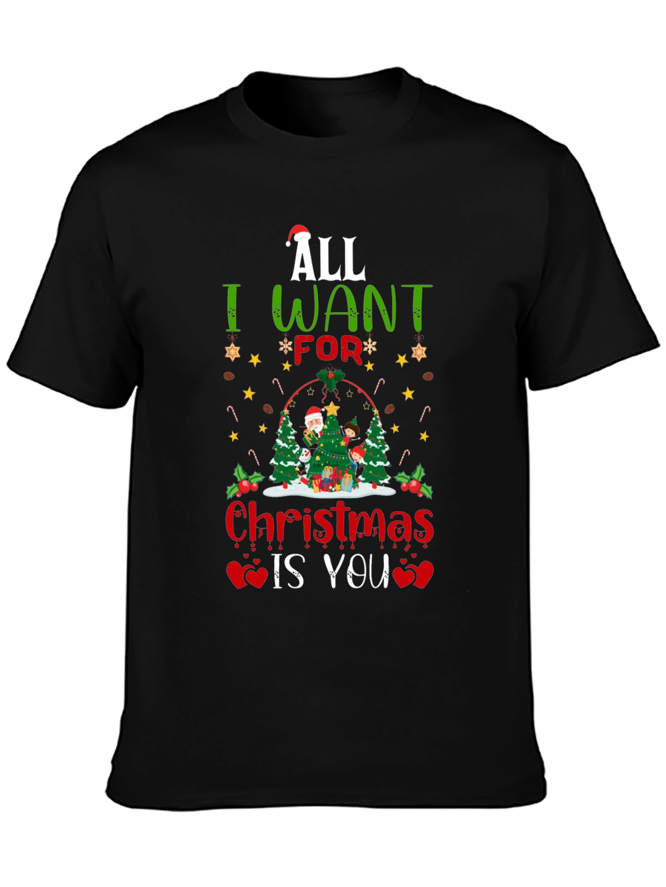 All I Want for Christmas T-Shirt
