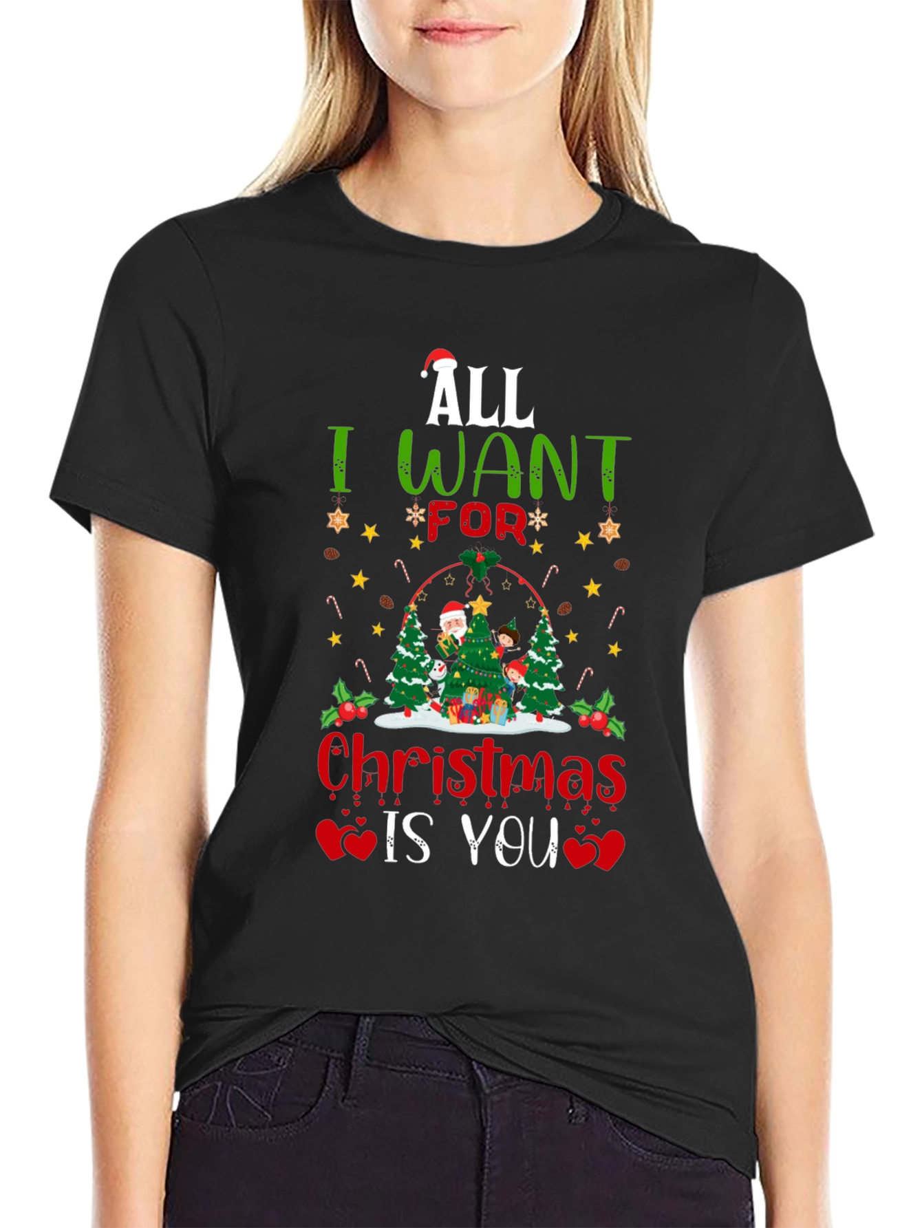 All I Want for Christmas T-Shirt