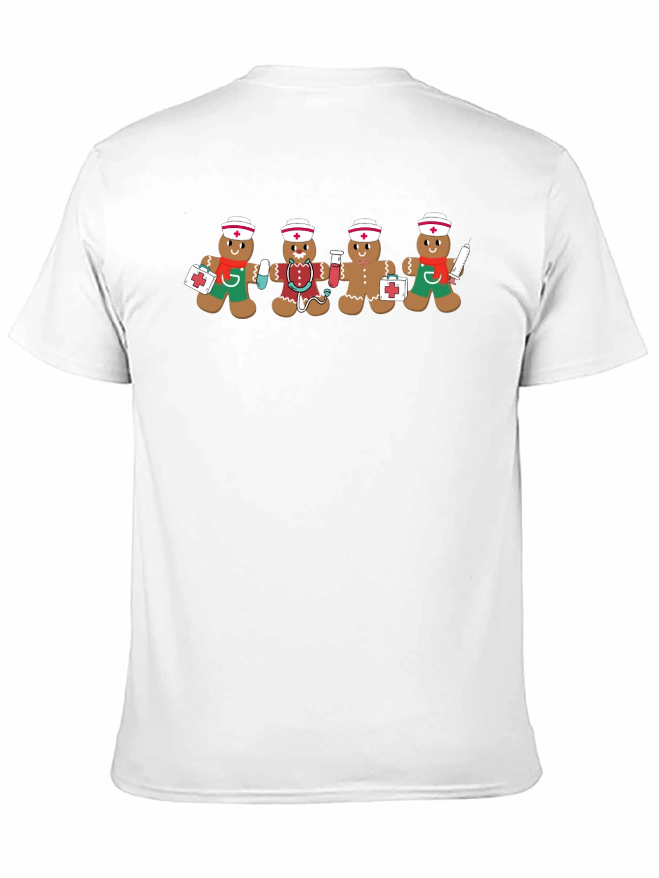 Nurse Gingerbread Holiday T-Shirt