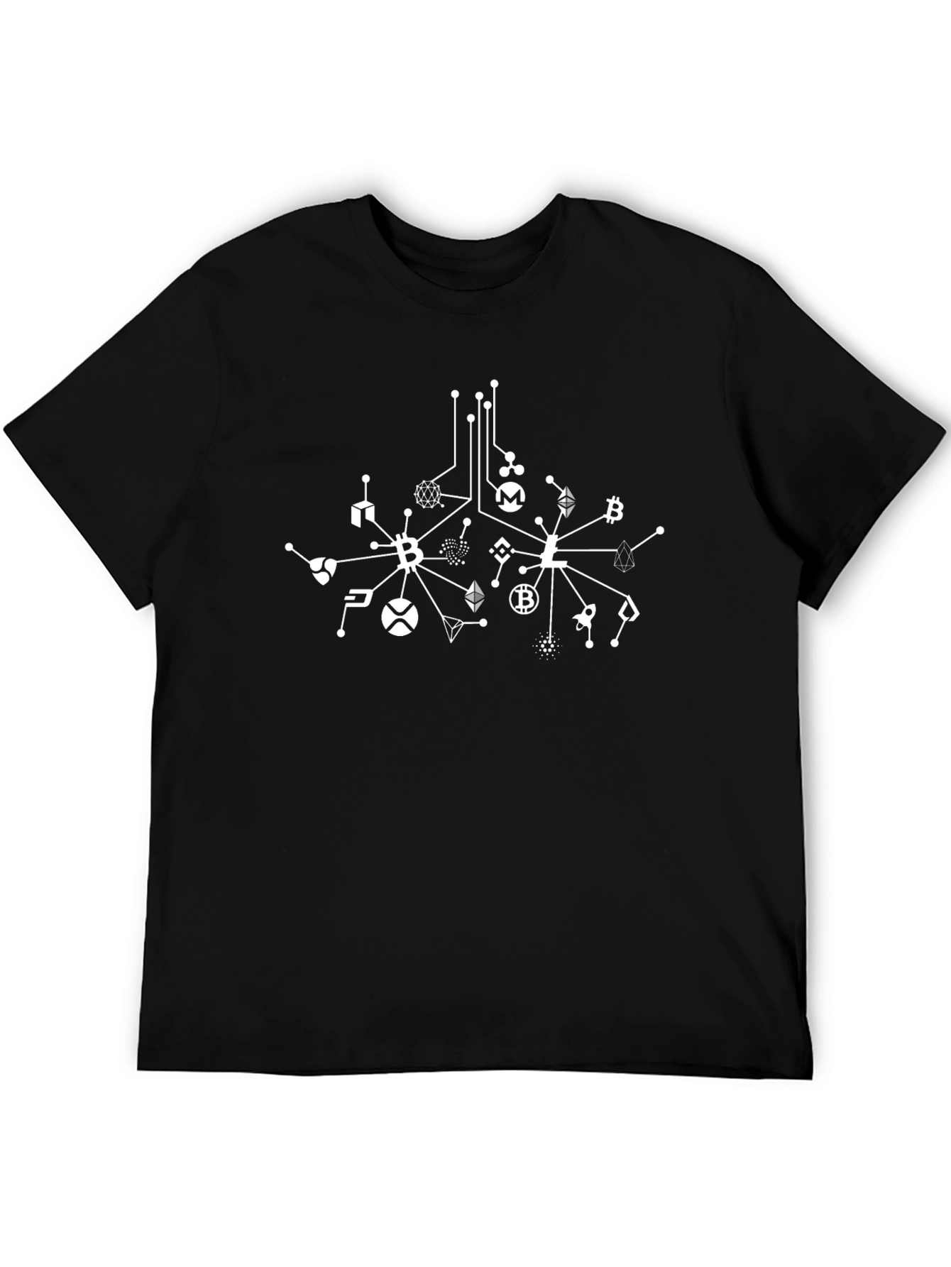 Crypto Network T-Shirt - Blockchain Technology Tee
