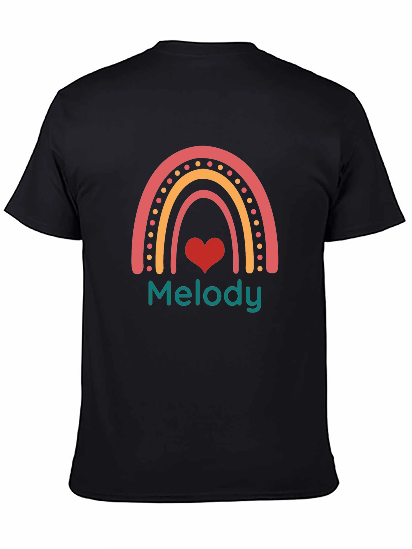 Melody Rainbow Heart T-Shirt