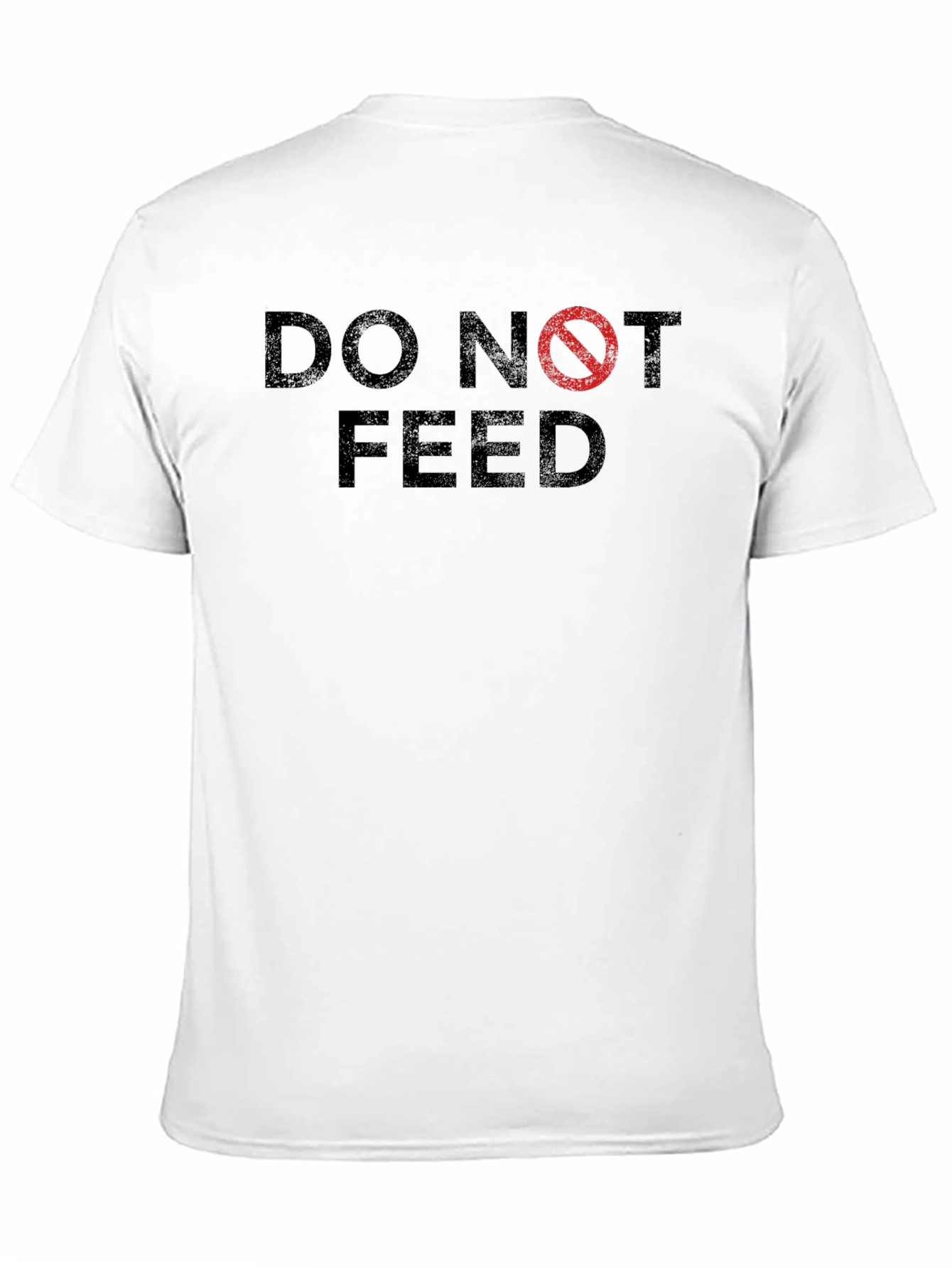 Do Not Feed Graphic Tee - Black