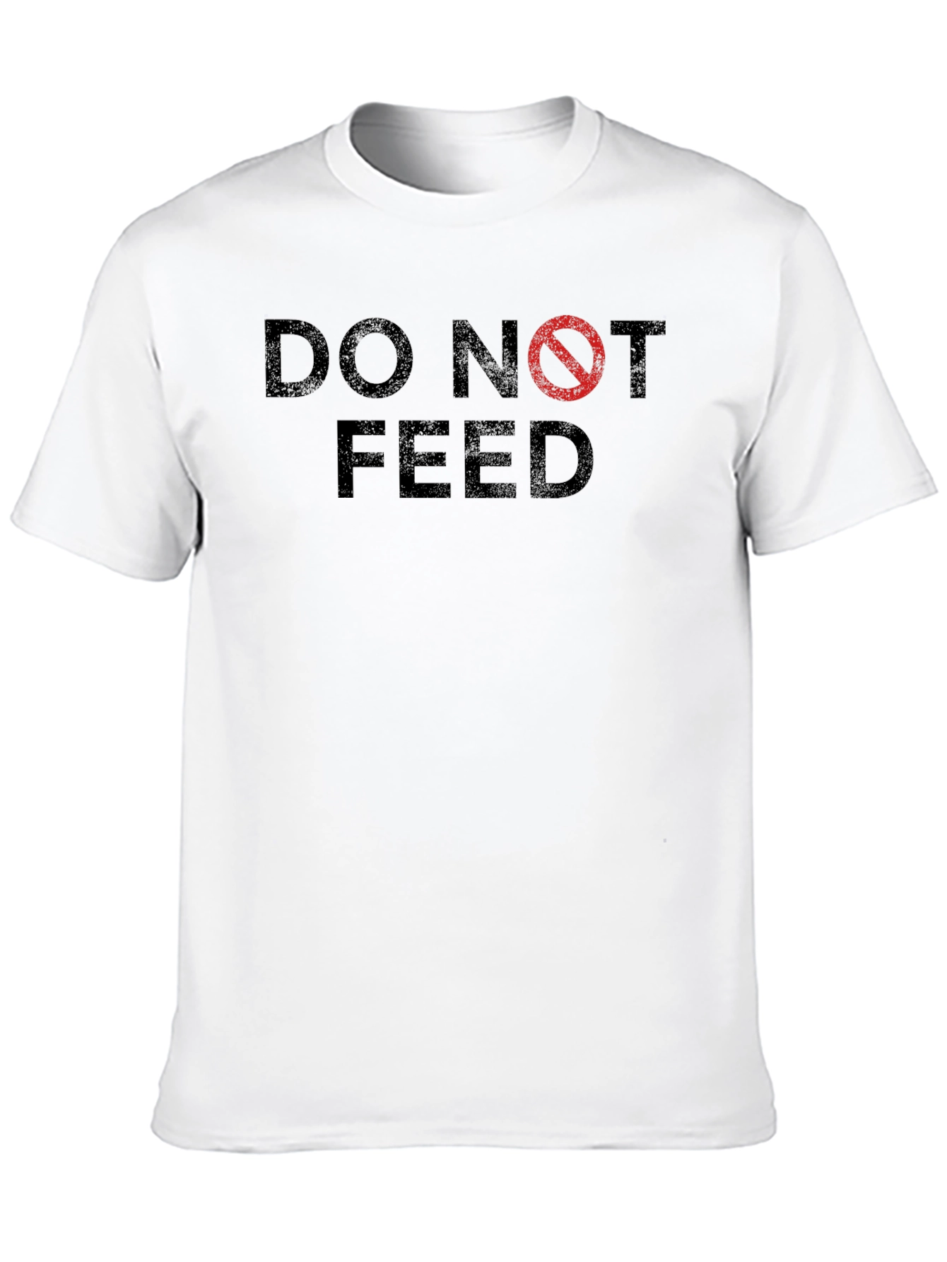 Do Not Feed Graphic Tee - Black