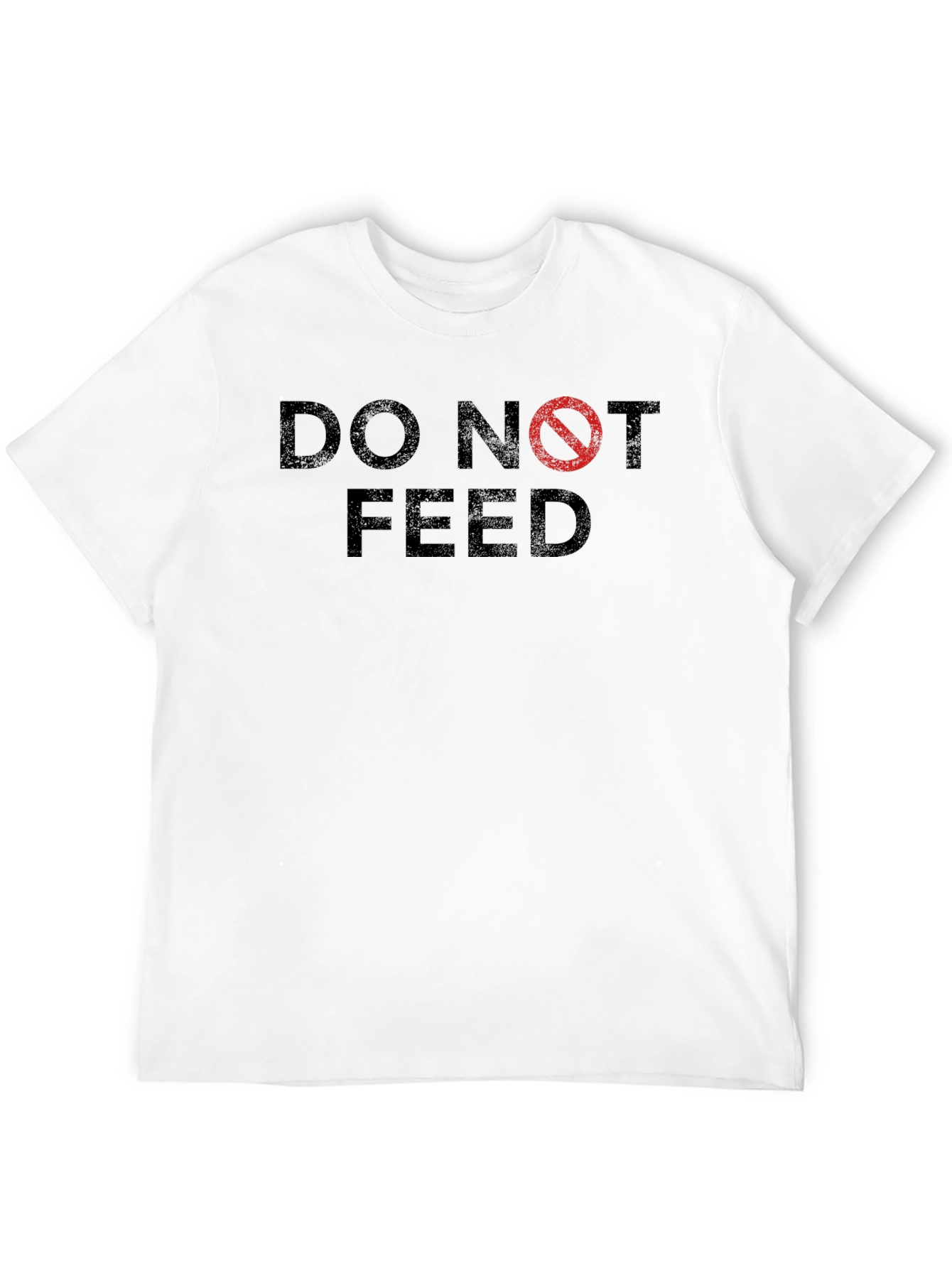 Do Not Feed Graphic Tee - Black