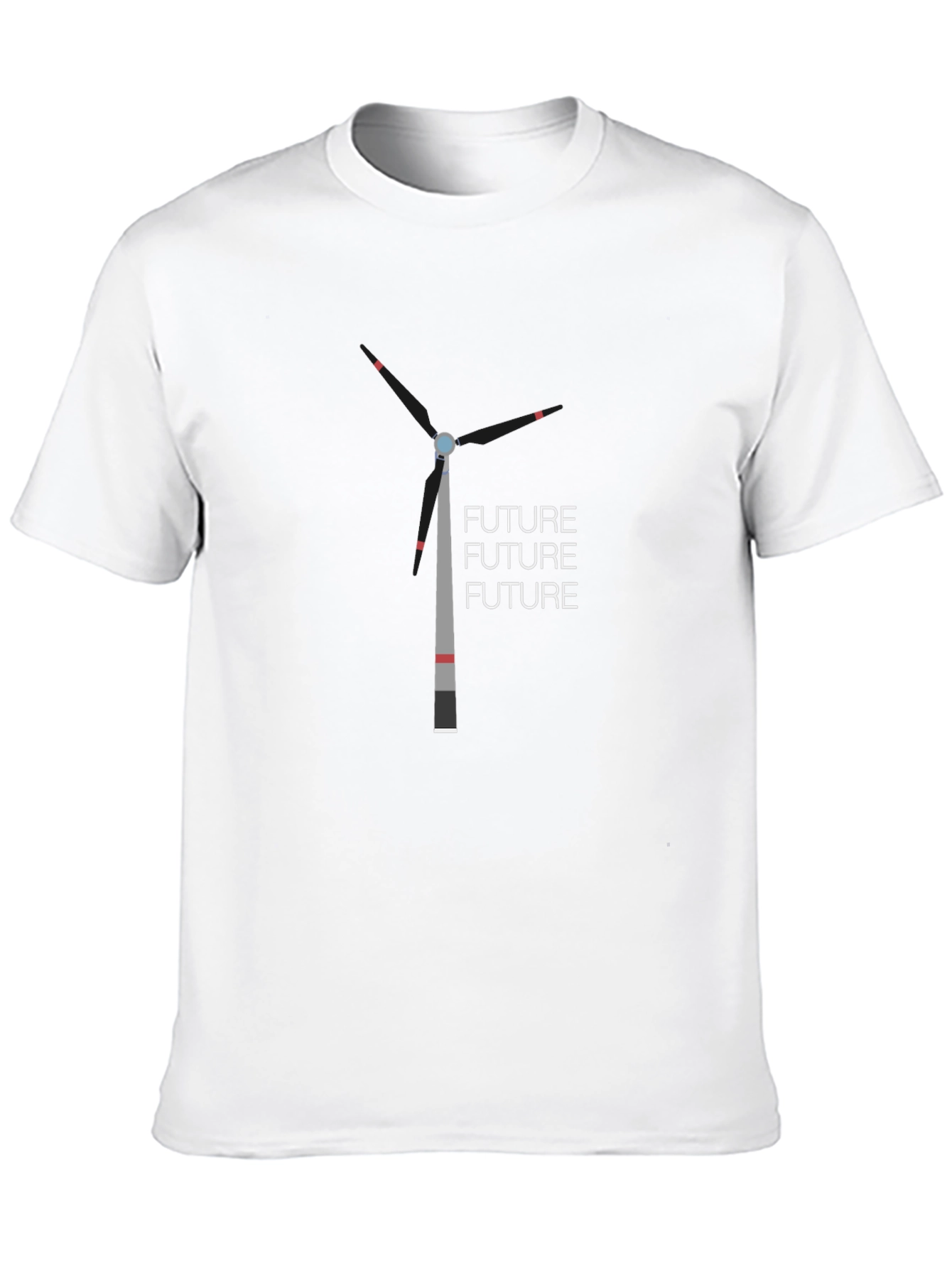 Future Turbine Black T-Shirt