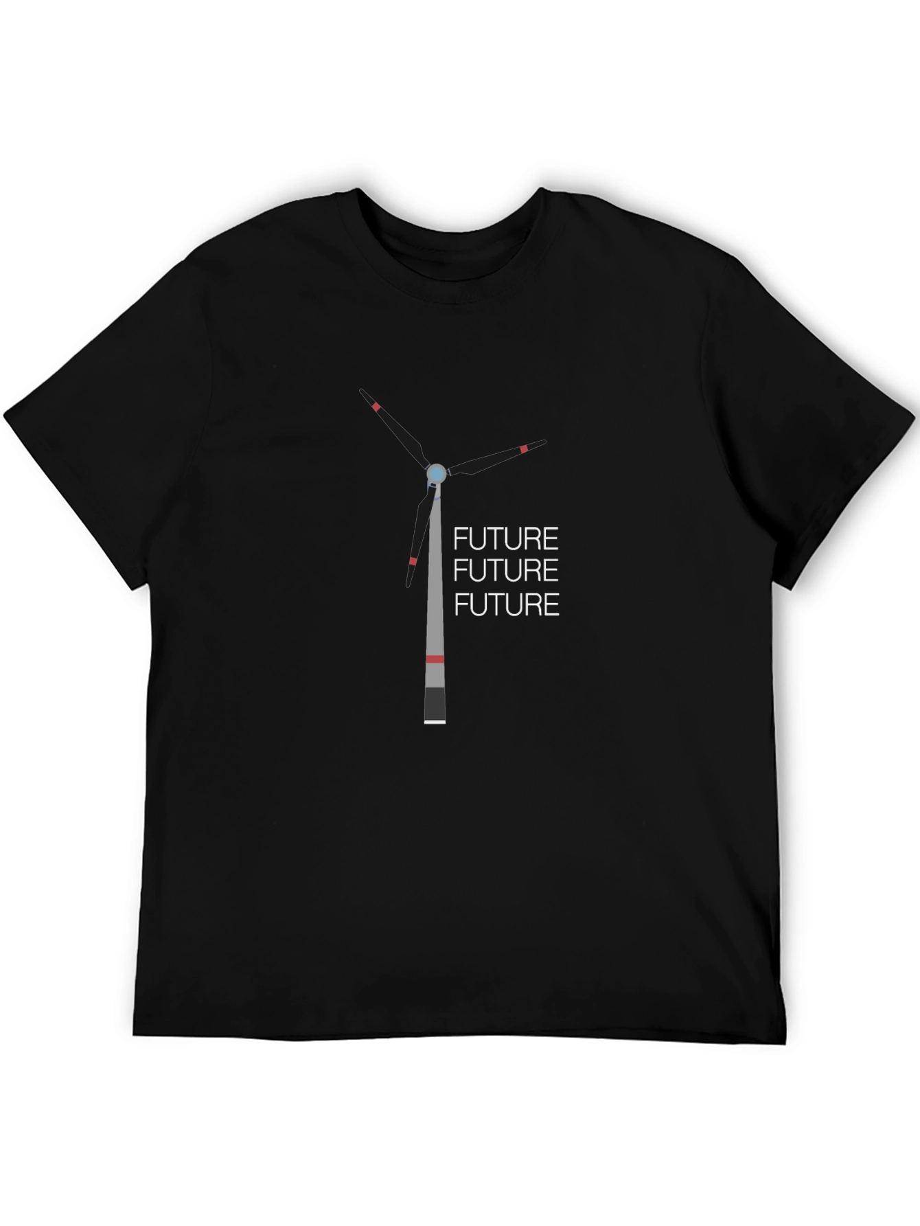 Future Turbine Black T-Shirt