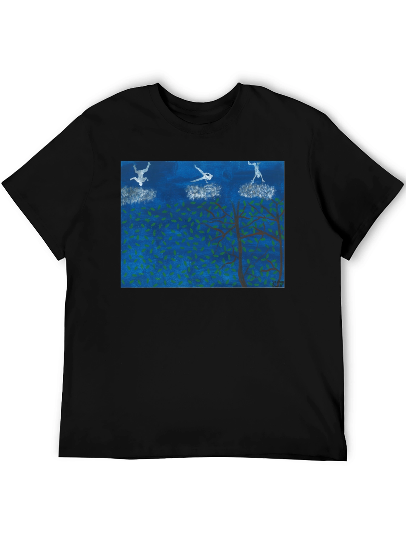 Surreal Skydiving Tee - Unique Art T-Shirt