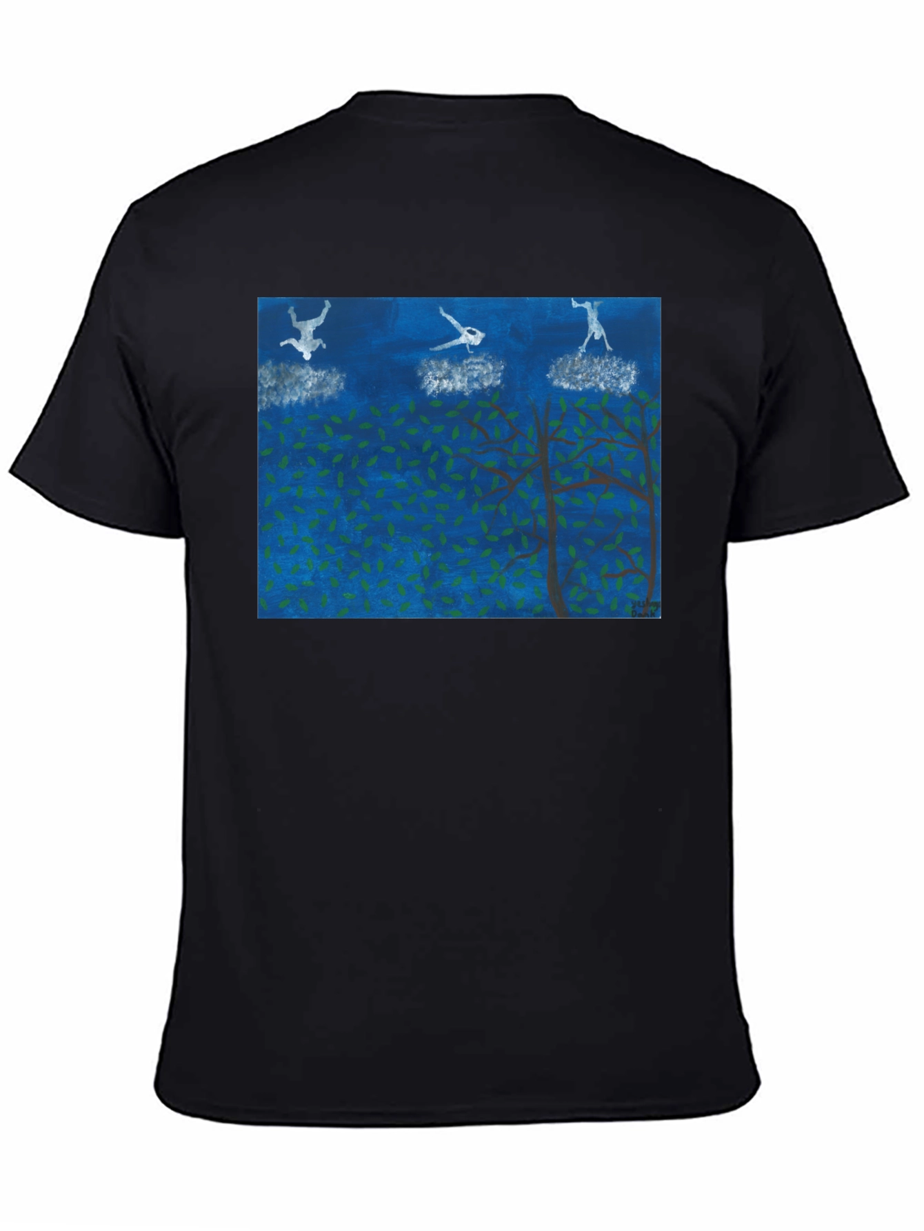Surreal Skydiving Tee - Unique Art T-Shirt