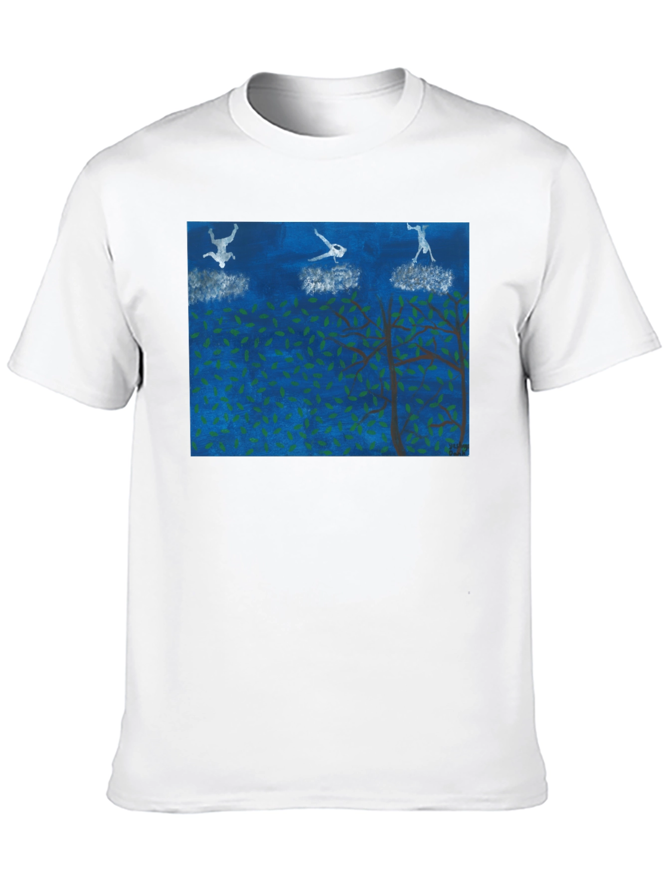 Surreal Skydiving Tee - Unique Art T-Shirt