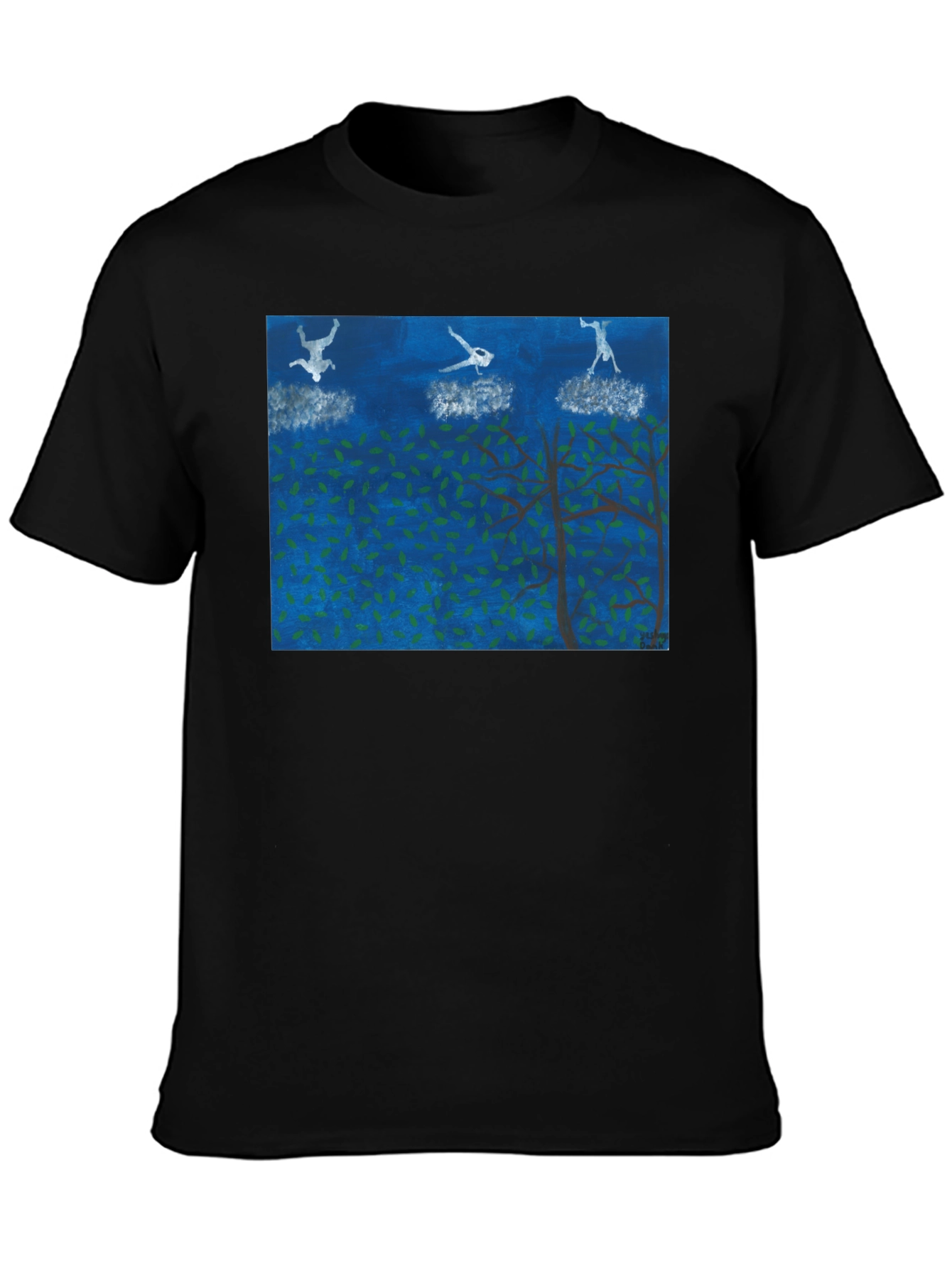 Surreal Skydiving Tee - Unique Art T-Shirt