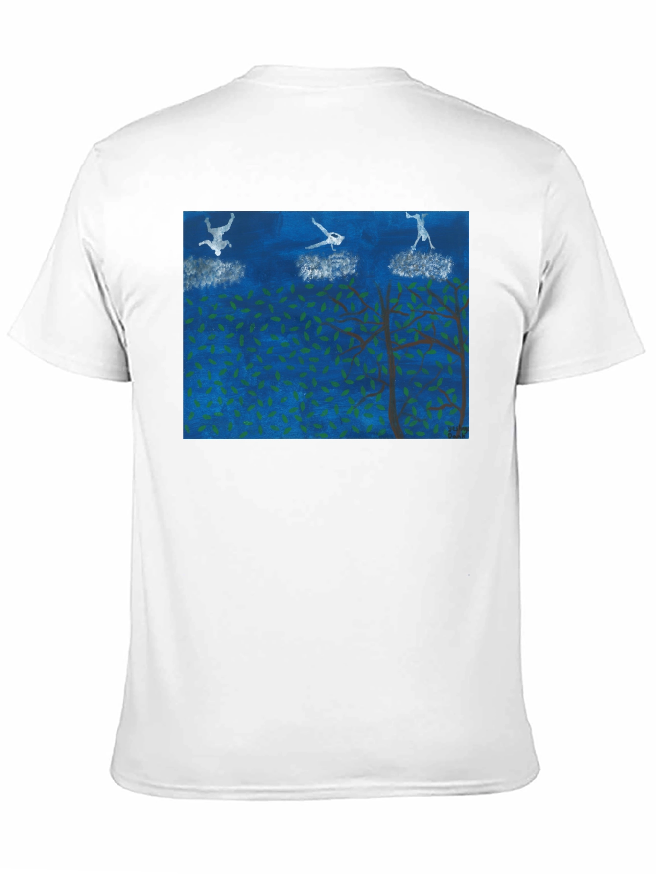 Surreal Skydiving Tee - Unique Art T-Shirt