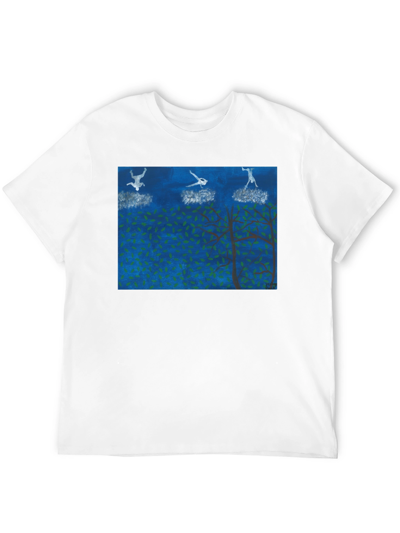 Surreal Skydiving Tee - Unique Art T-Shirt