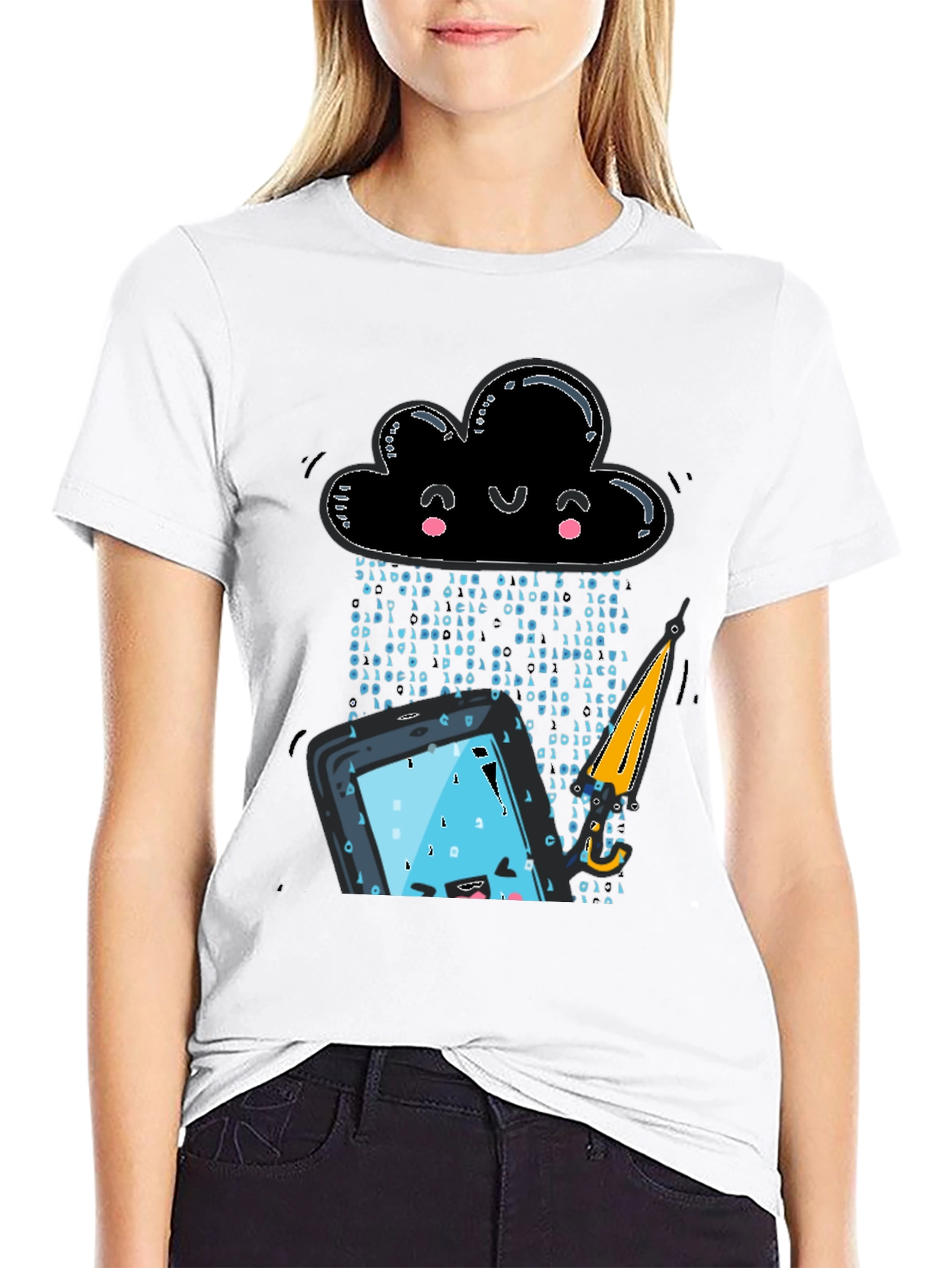 Funny Cloud Data Protection T-Shirt