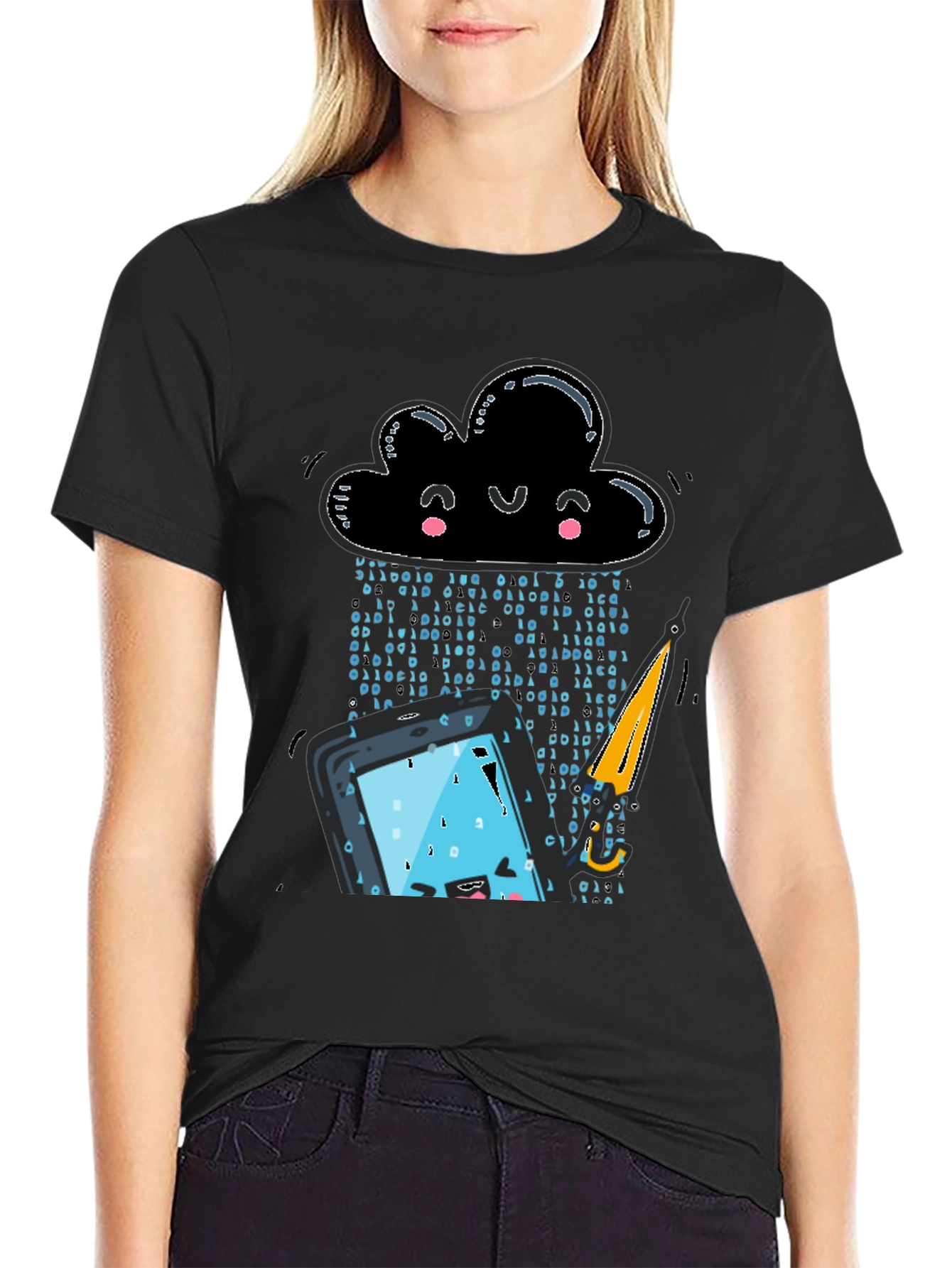 Funny Cloud Data Protection T-Shirt