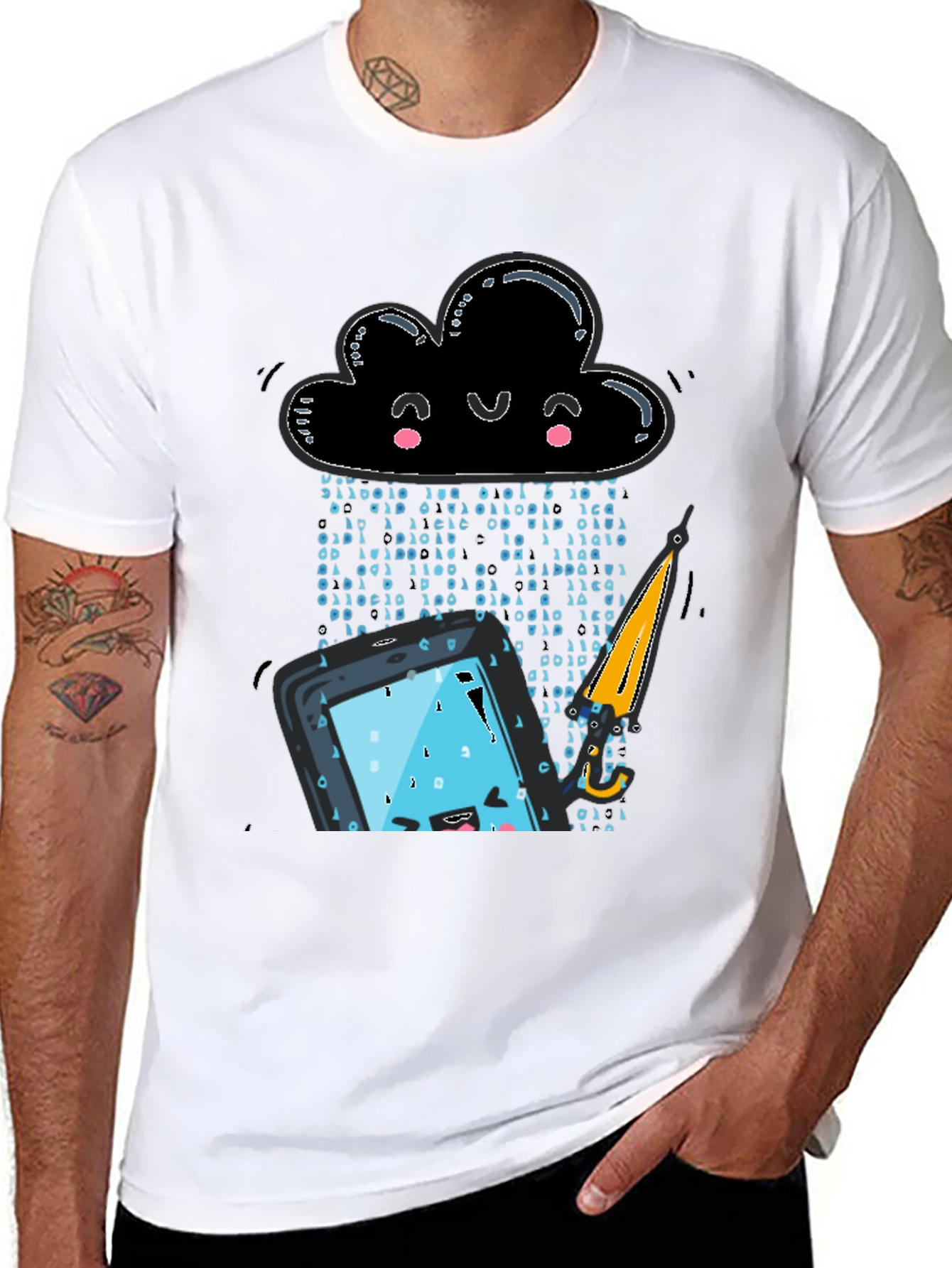 Funny Cloud Data Protection T-Shirt