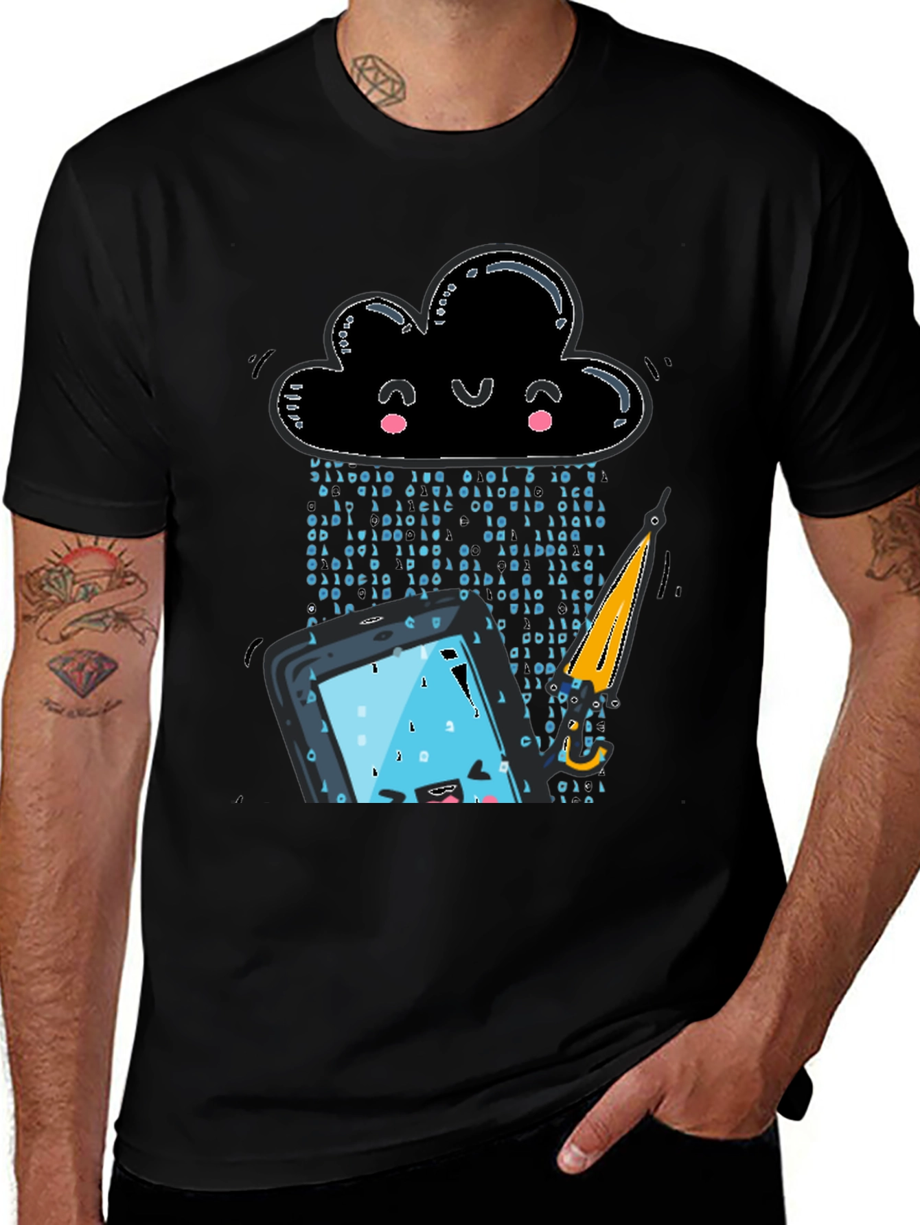 Funny Cloud Data Protection T-Shirt